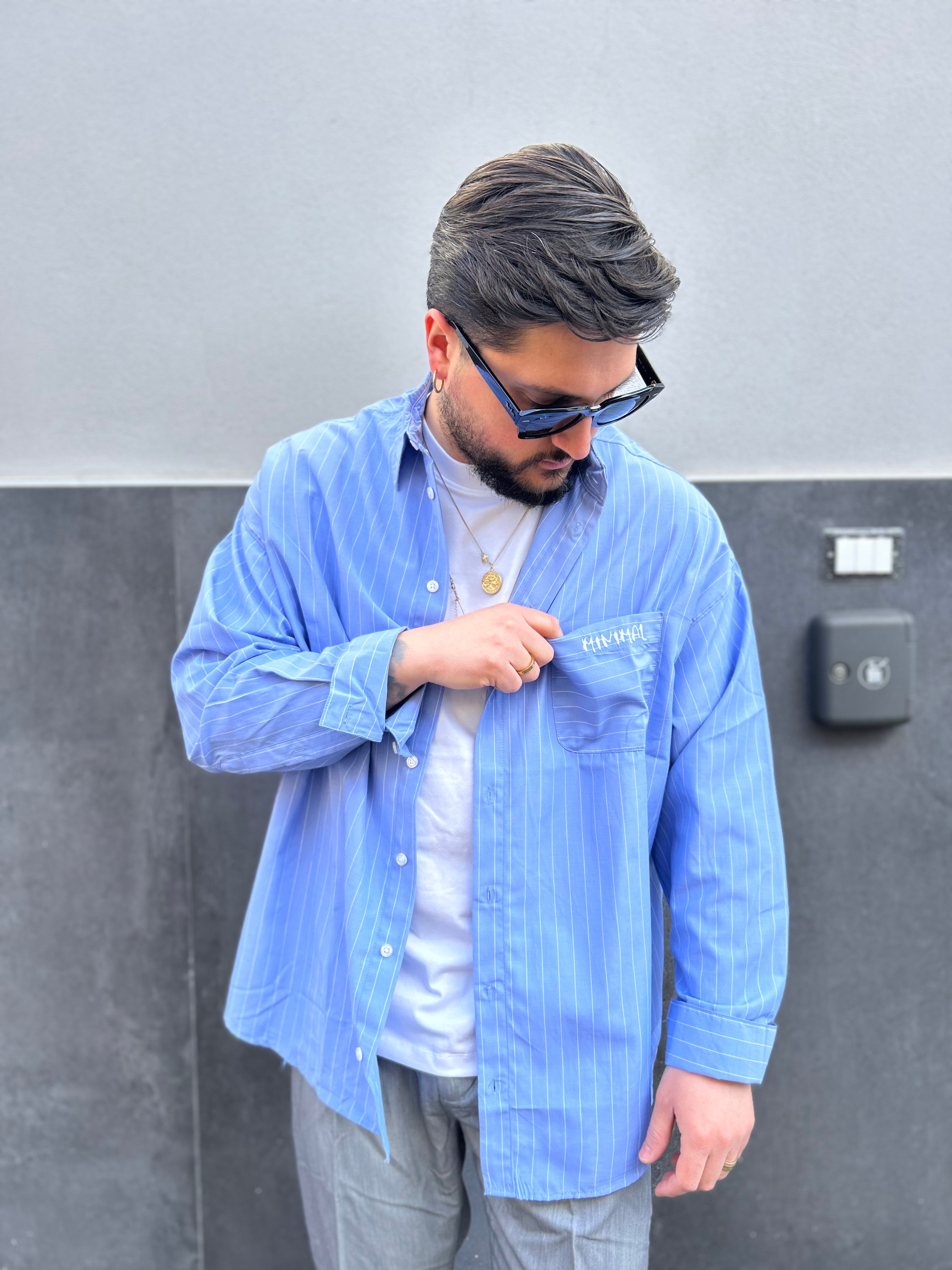 CAMICIA OVERSIZE "MINIMAL"