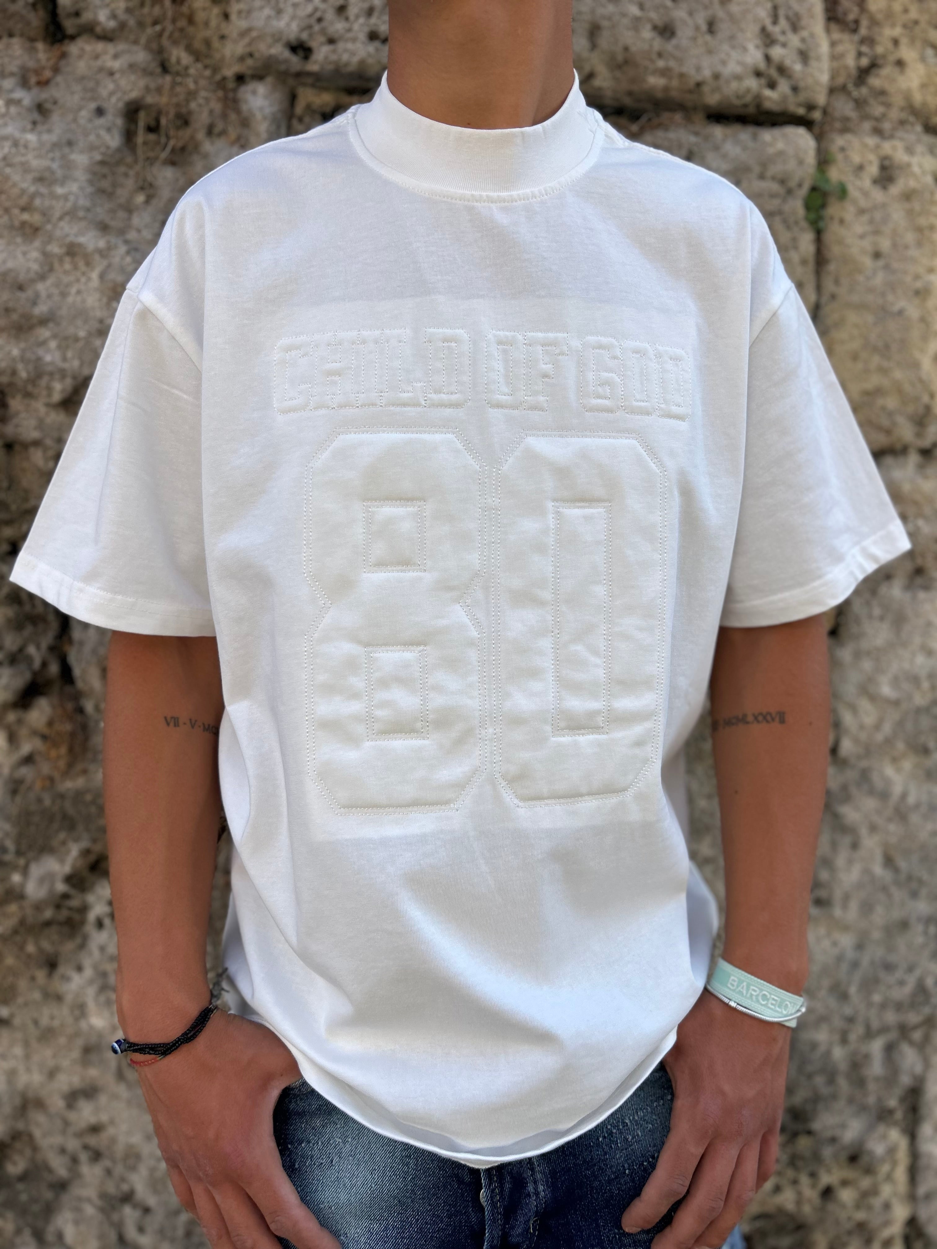 T-SHIRT MEZZO COLLO “CHILD OF GOD”