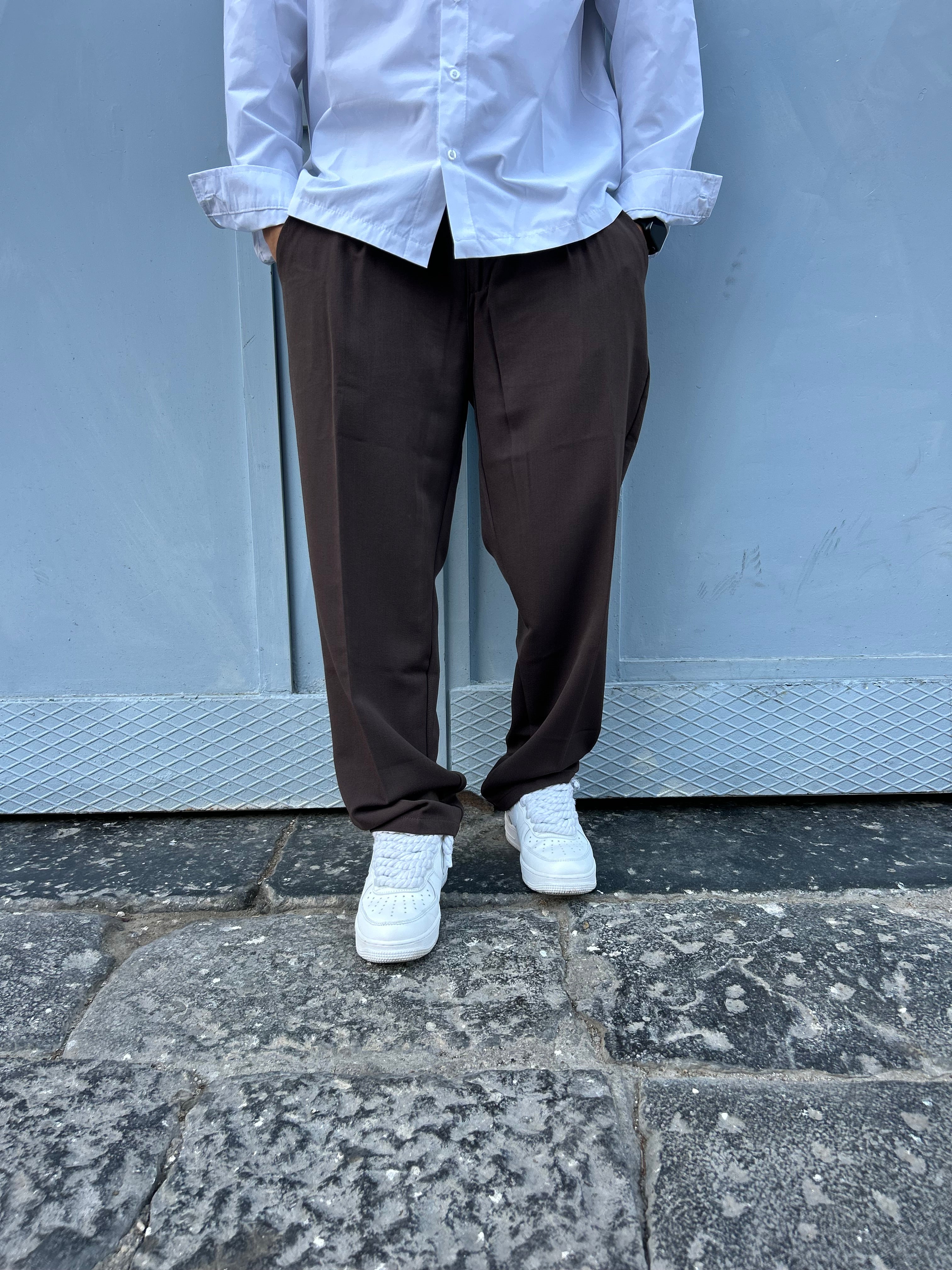 Pantalone Fondo Ampio Moro