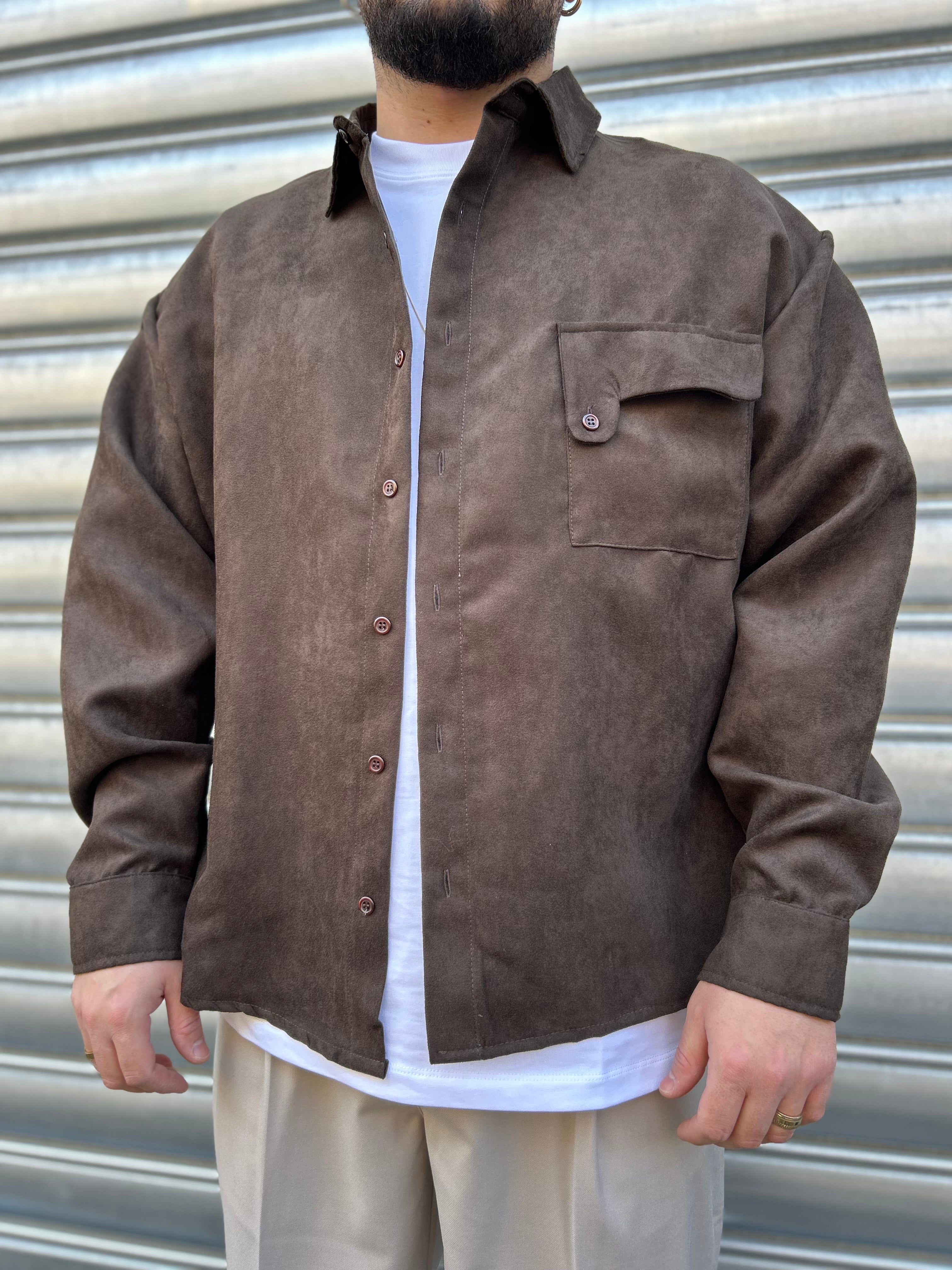 CAMICIA IN DAINETTO “ARCHIIVE”