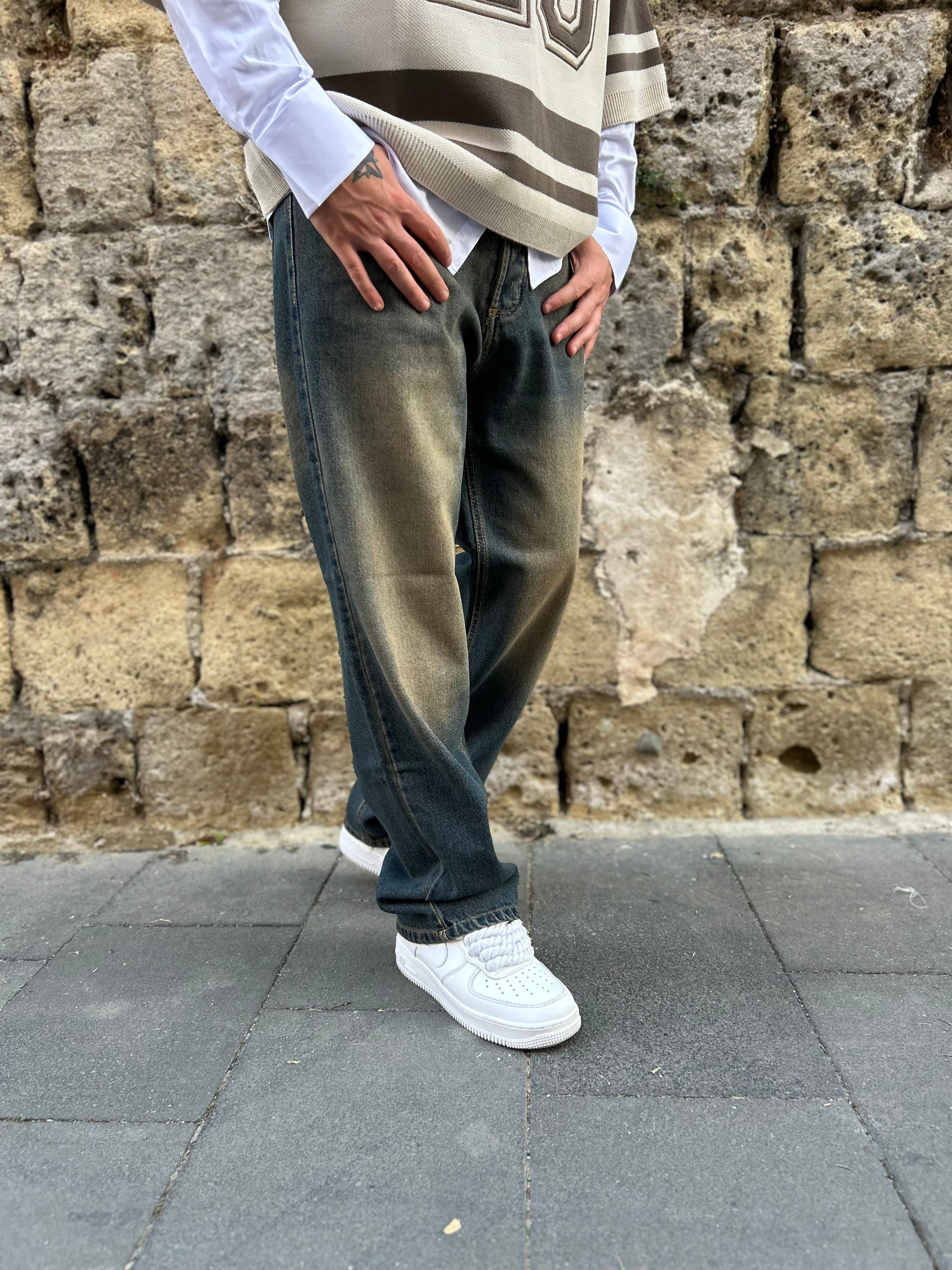 BAGGY SABBIATO CHIARO