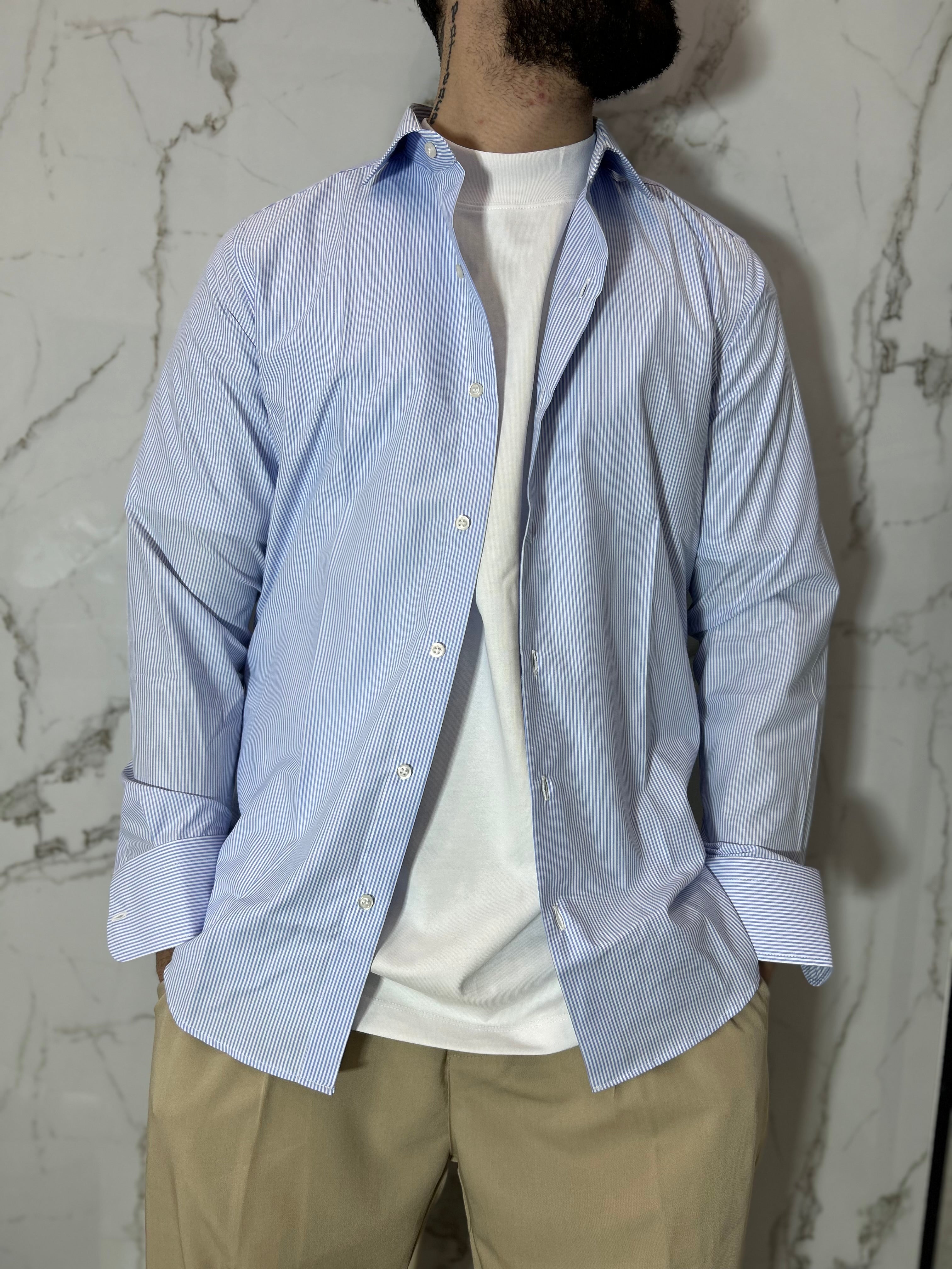 CAMICIA A RIGHE
