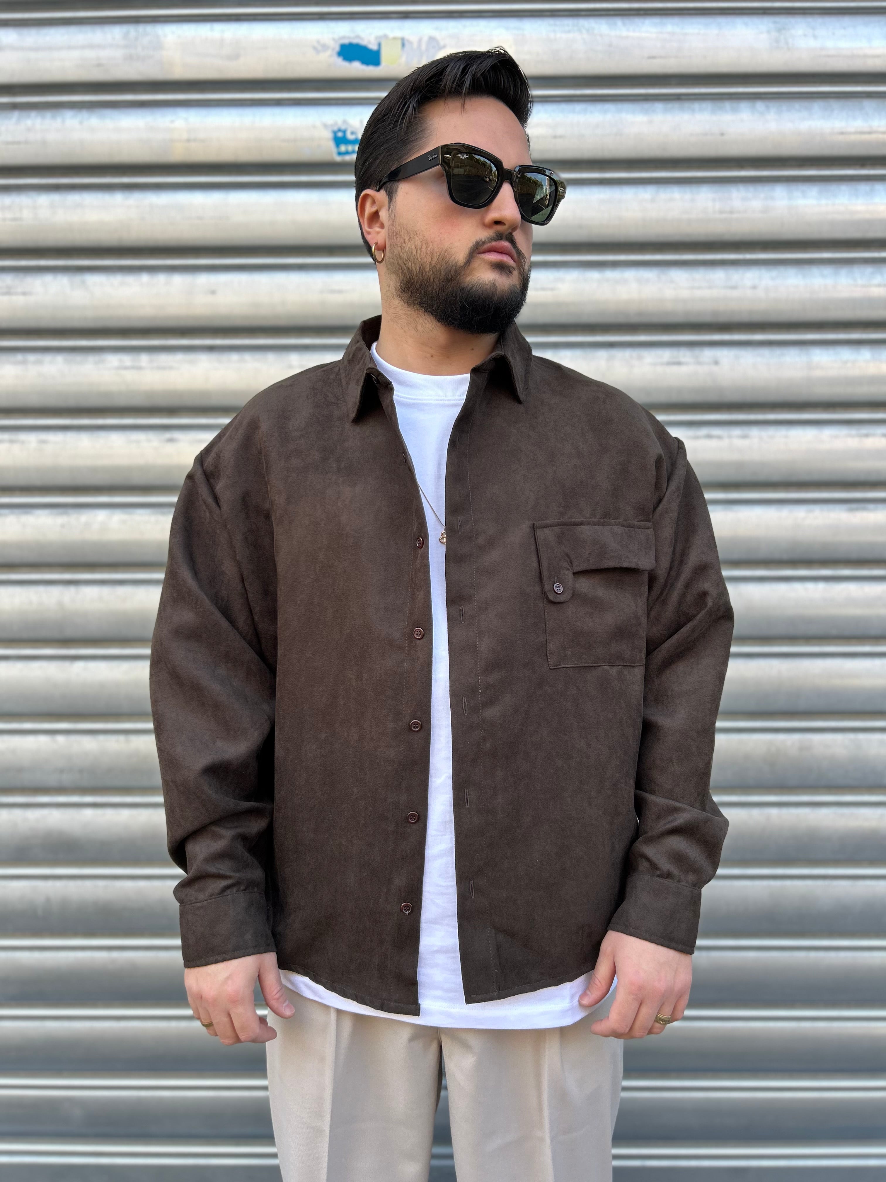 CAMICIA IN DAINETTO “ARCHIIVE”