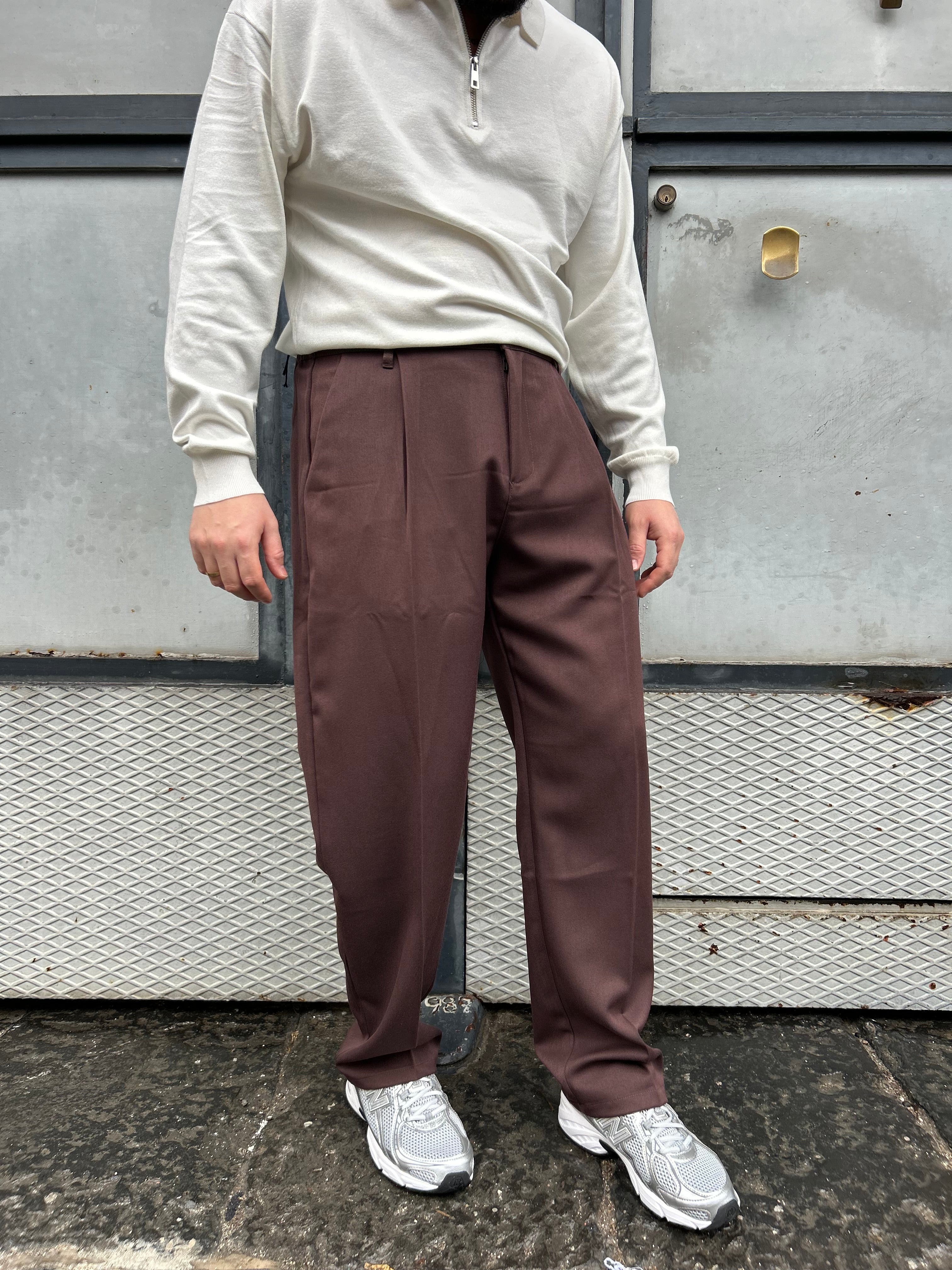 Pantalone Fondo Ampio Moro