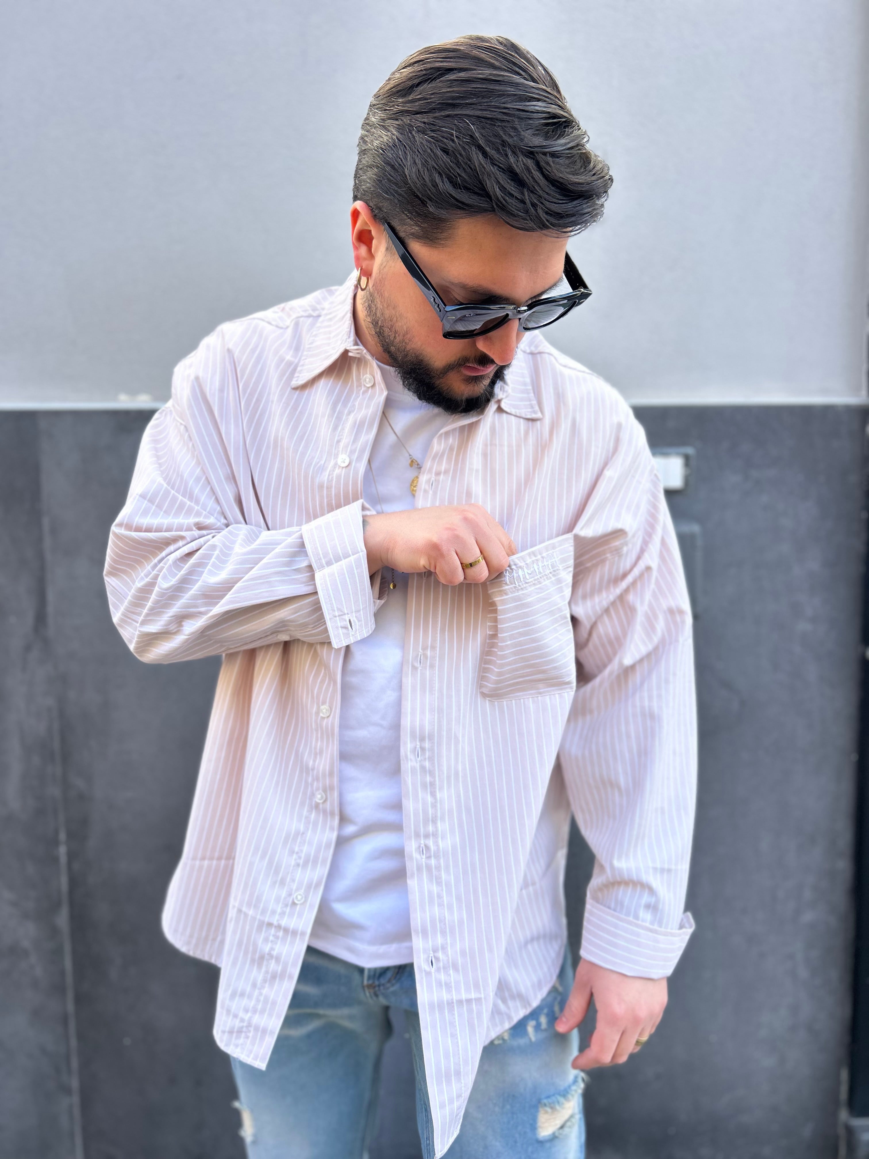 CAMICIA OVERSIZE "MINIMAL"