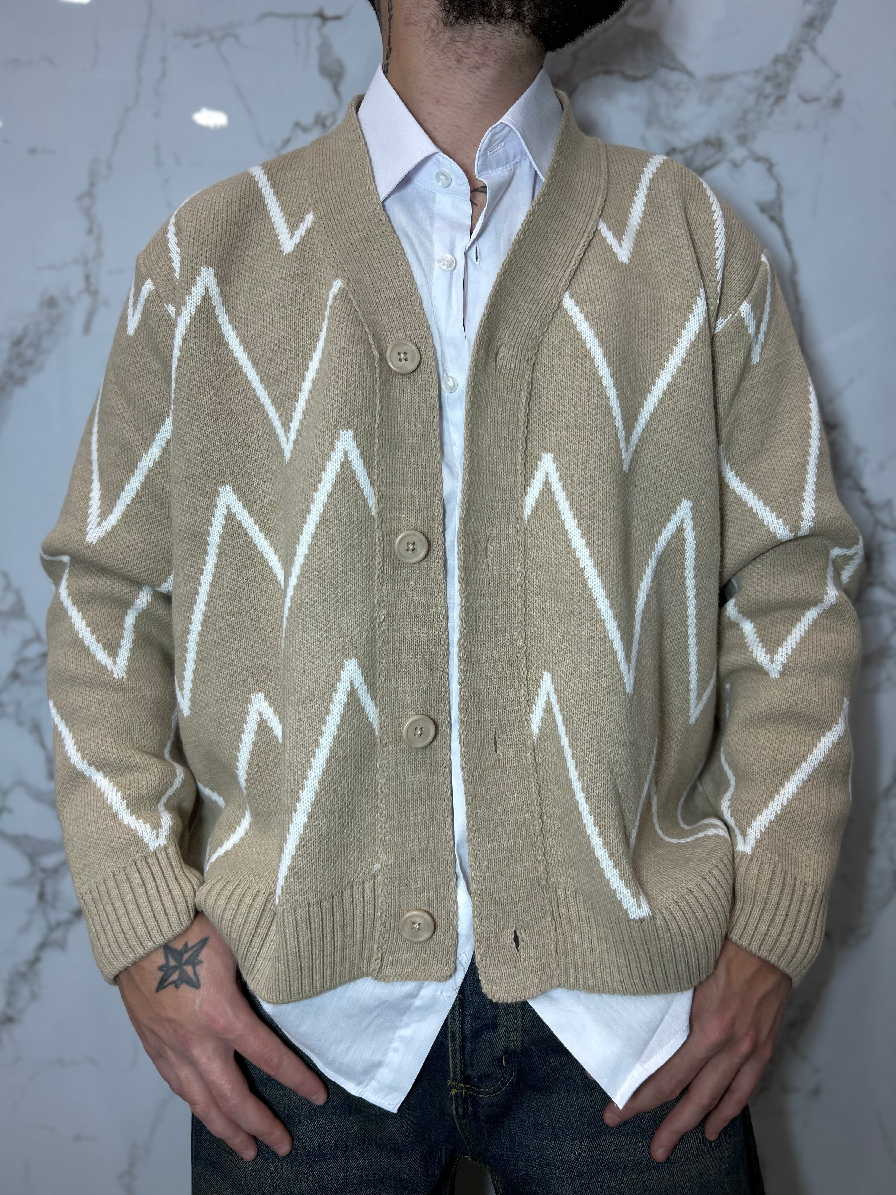 CARDIGAN STICKS CROP