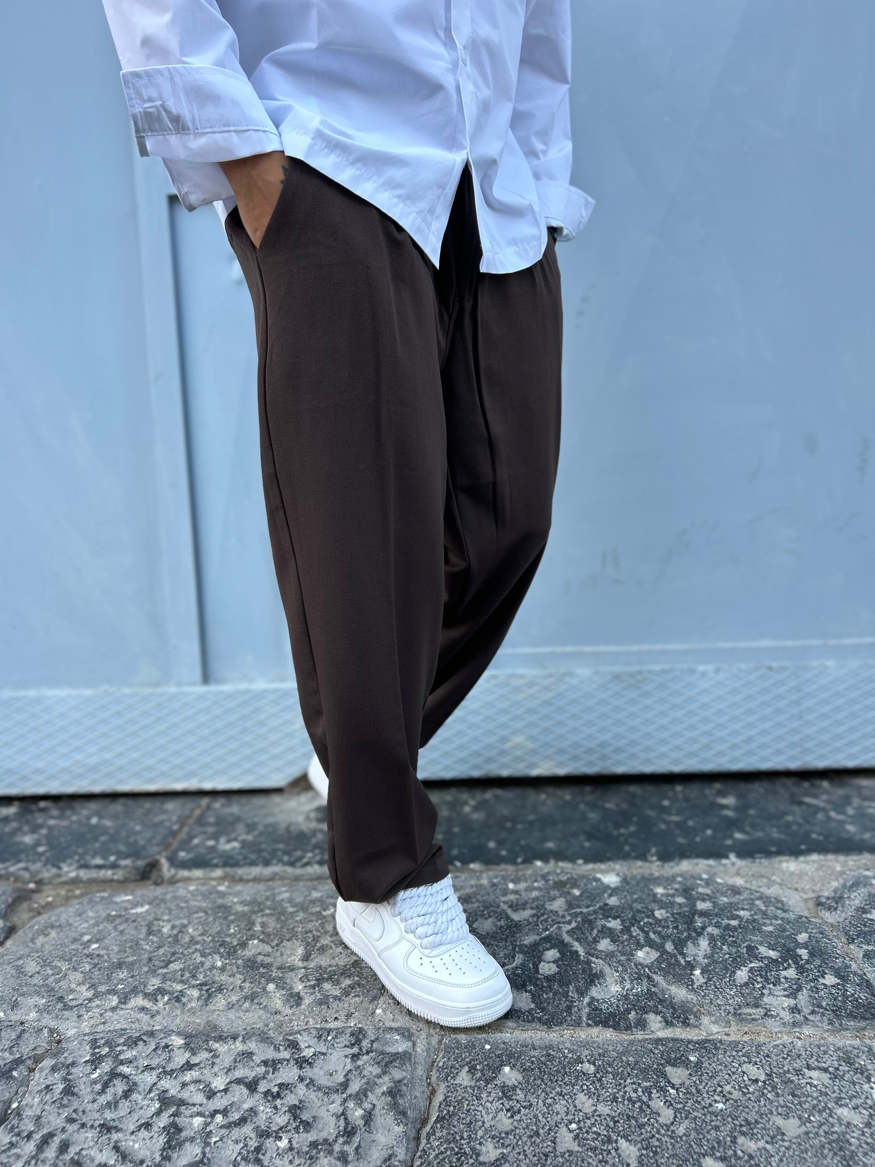 Pantalone Fondo Ampio Moro
