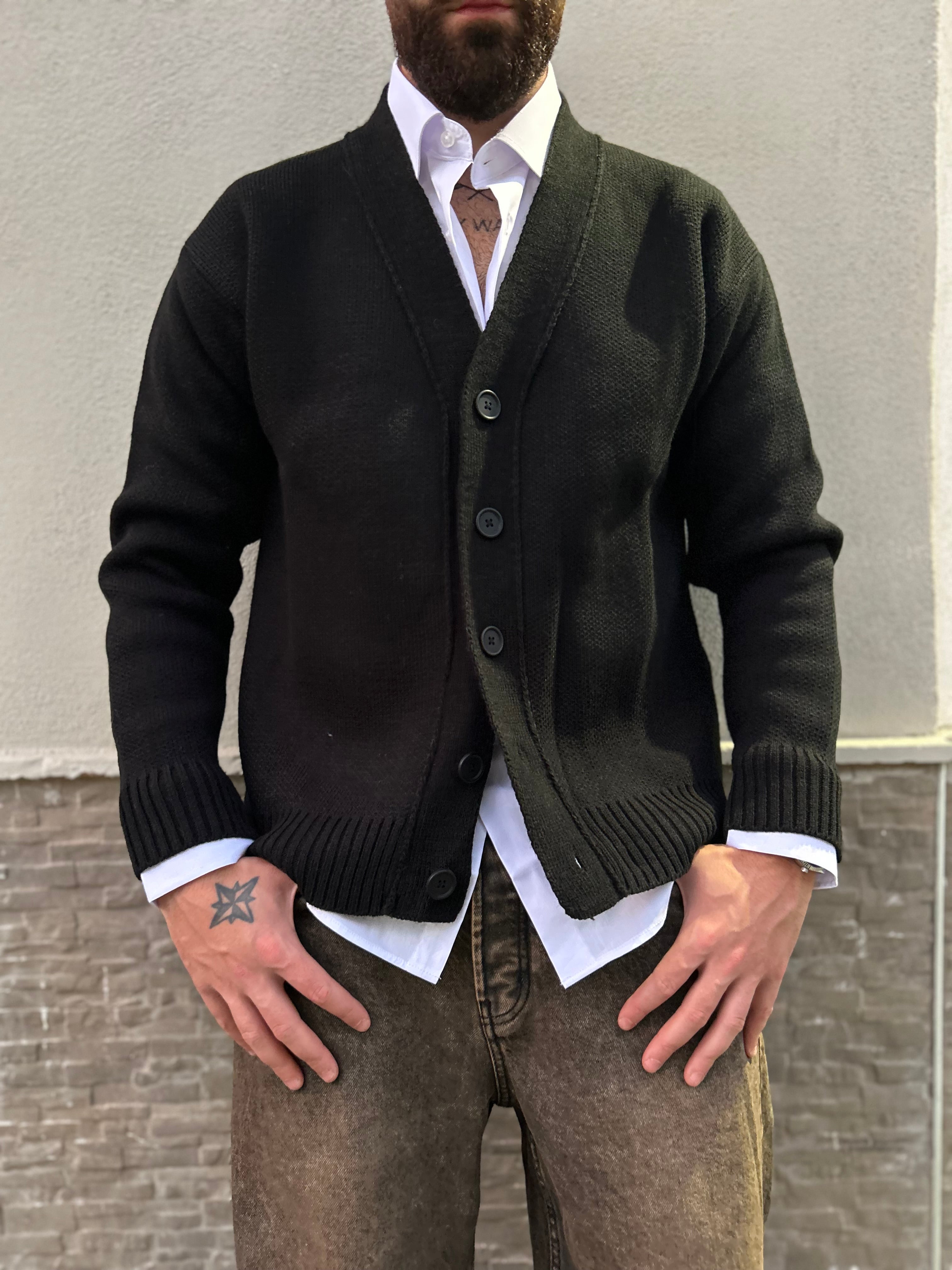 CARDIGAN BASIC CROP