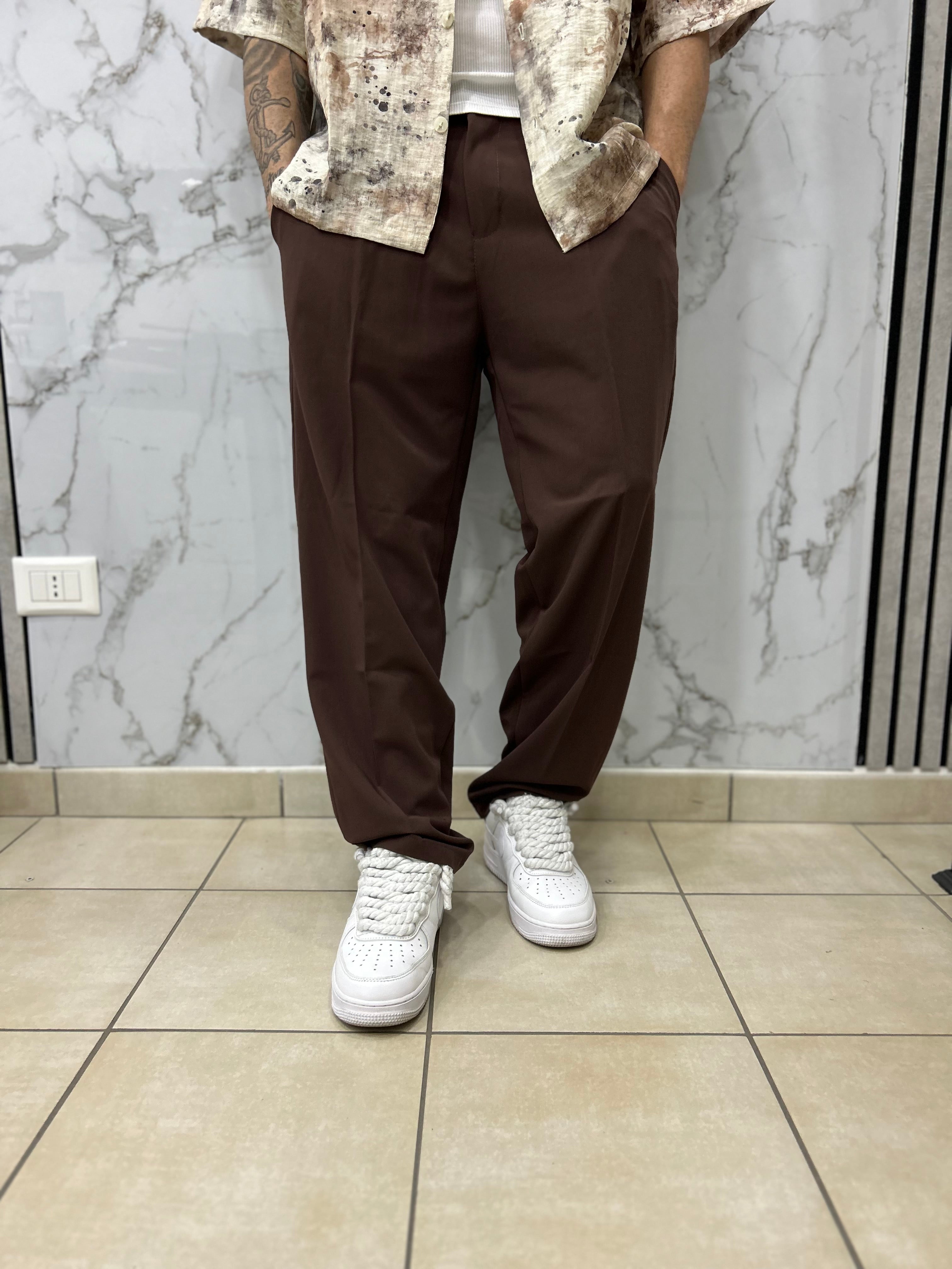 Pantalone Fondo Ampio T.MORO