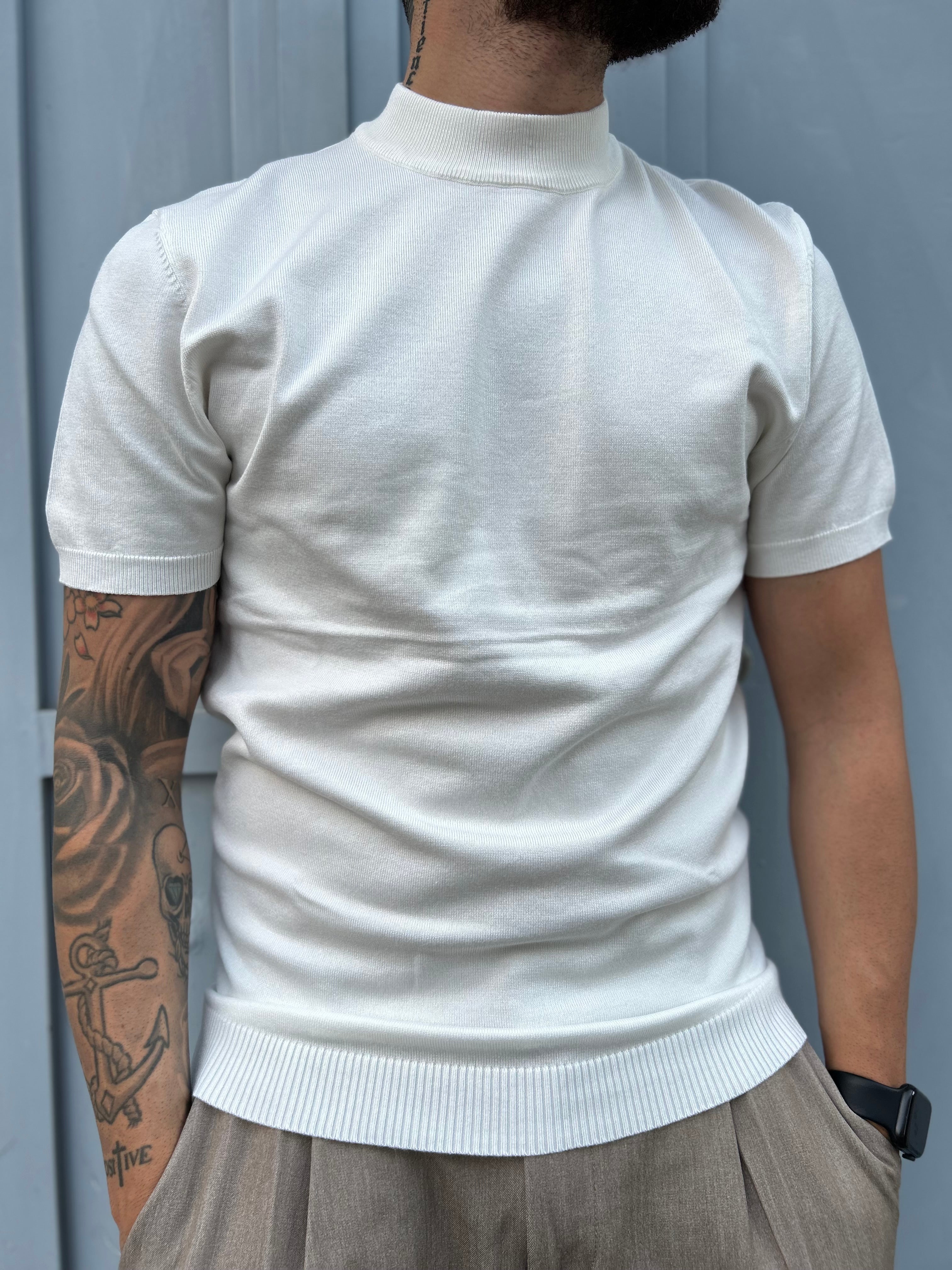 MAGLIA FILO MEZZO COLLO
