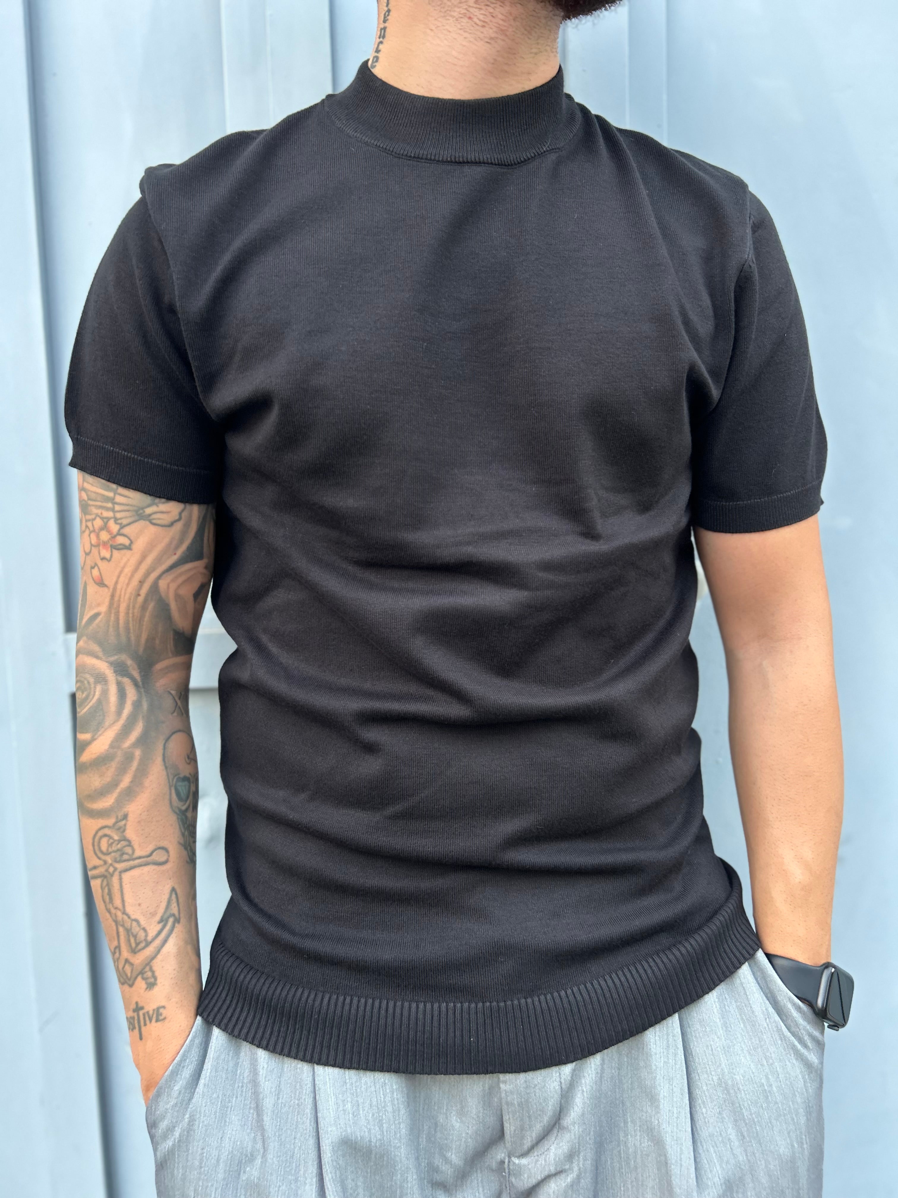 MAGLIA FILO MEZZO COLLO