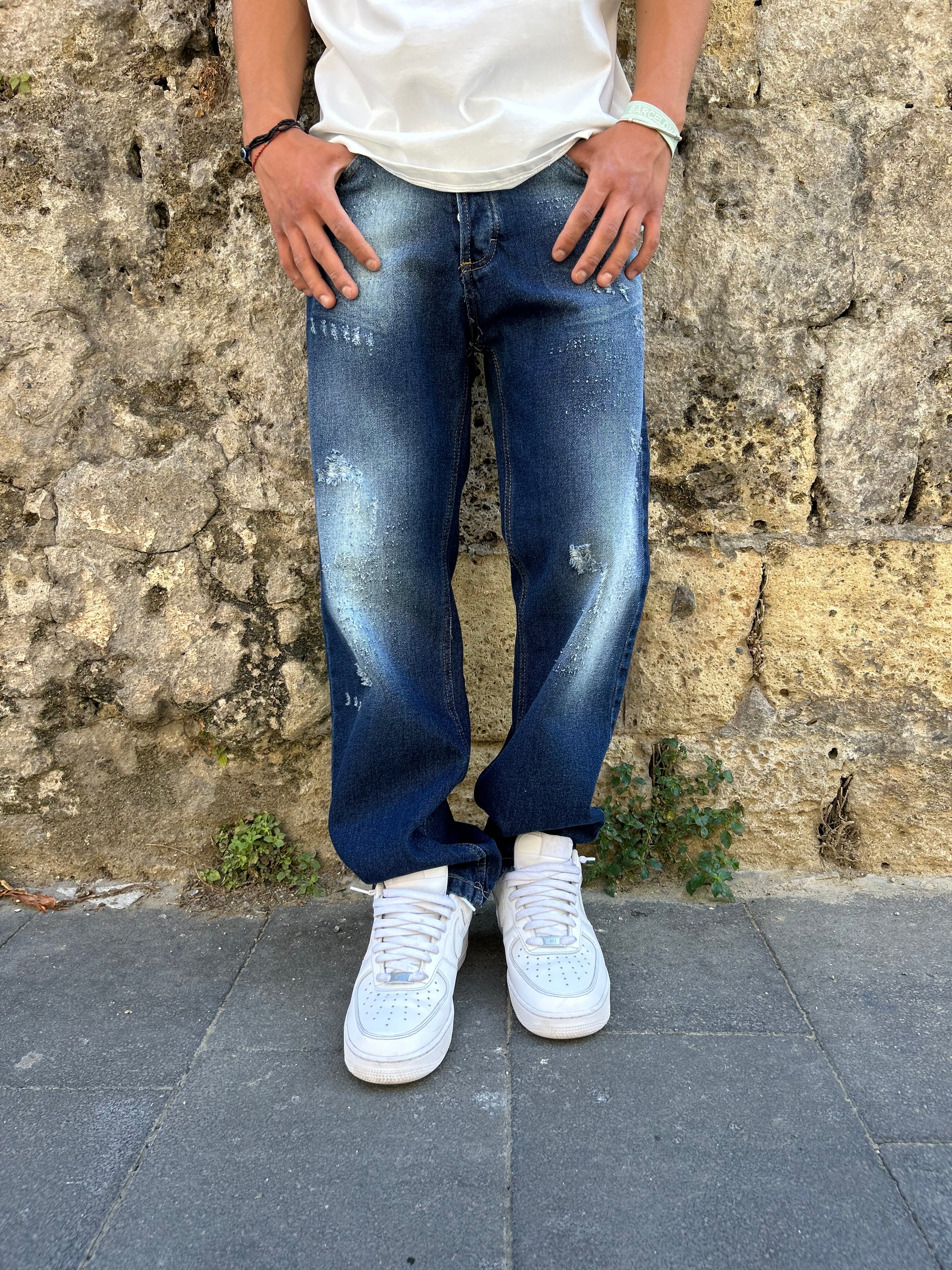 BAGGY DENIM CHIARO