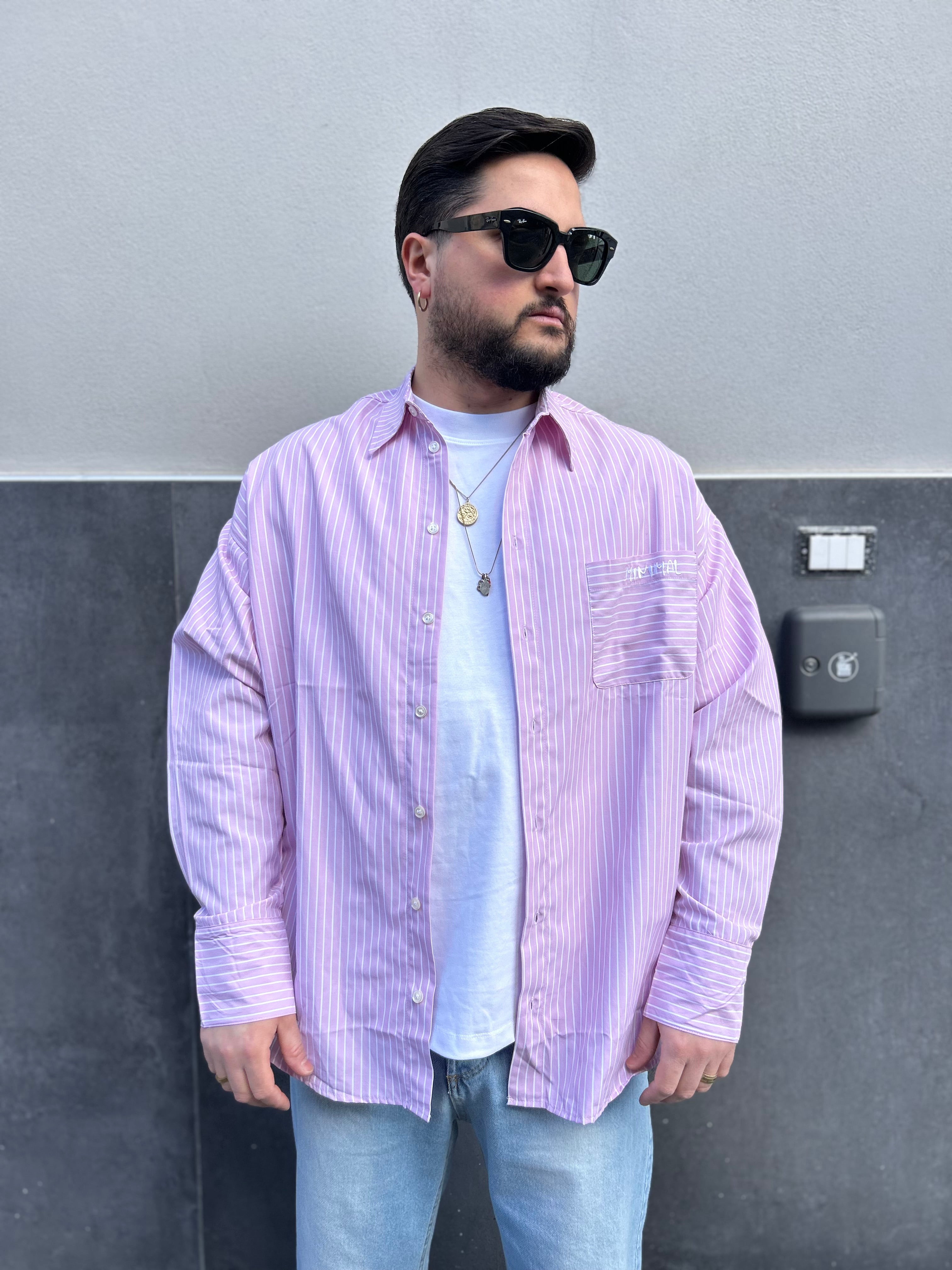 CAMICIA OVERSIZE "MINIMAL"