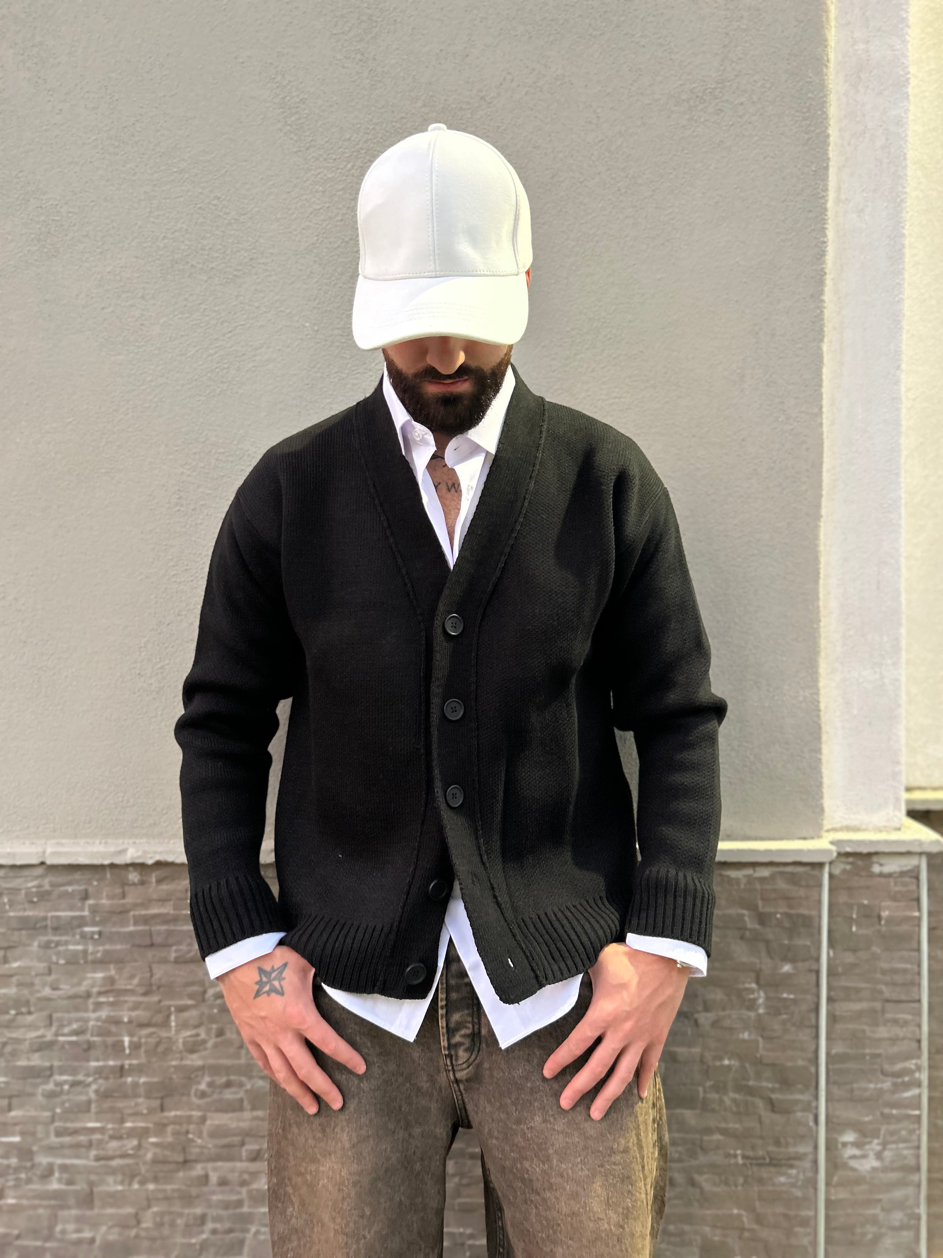 CARDIGAN BASIC CROP