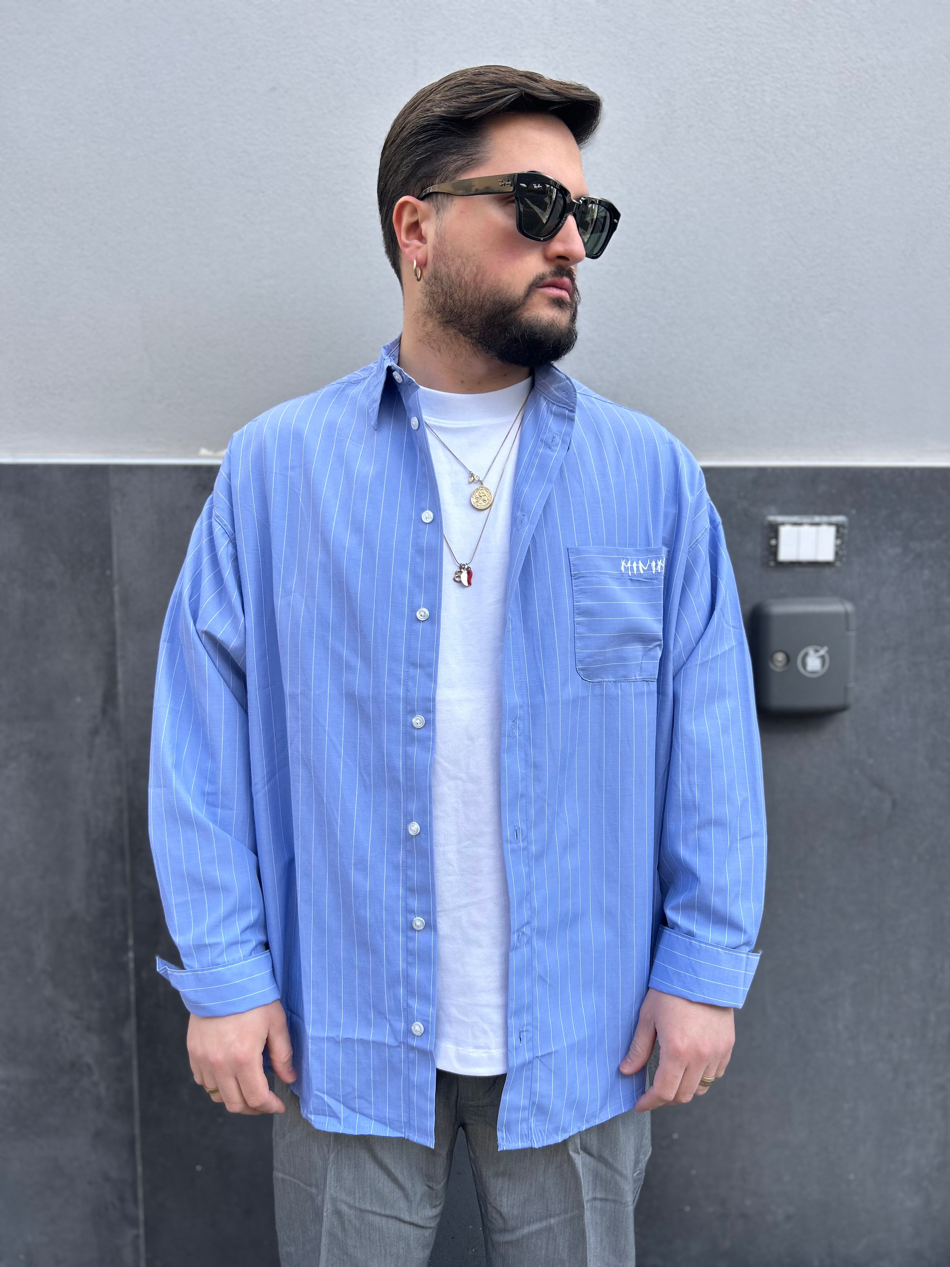 CAMICIA OVERSIZE "MINIMAL"