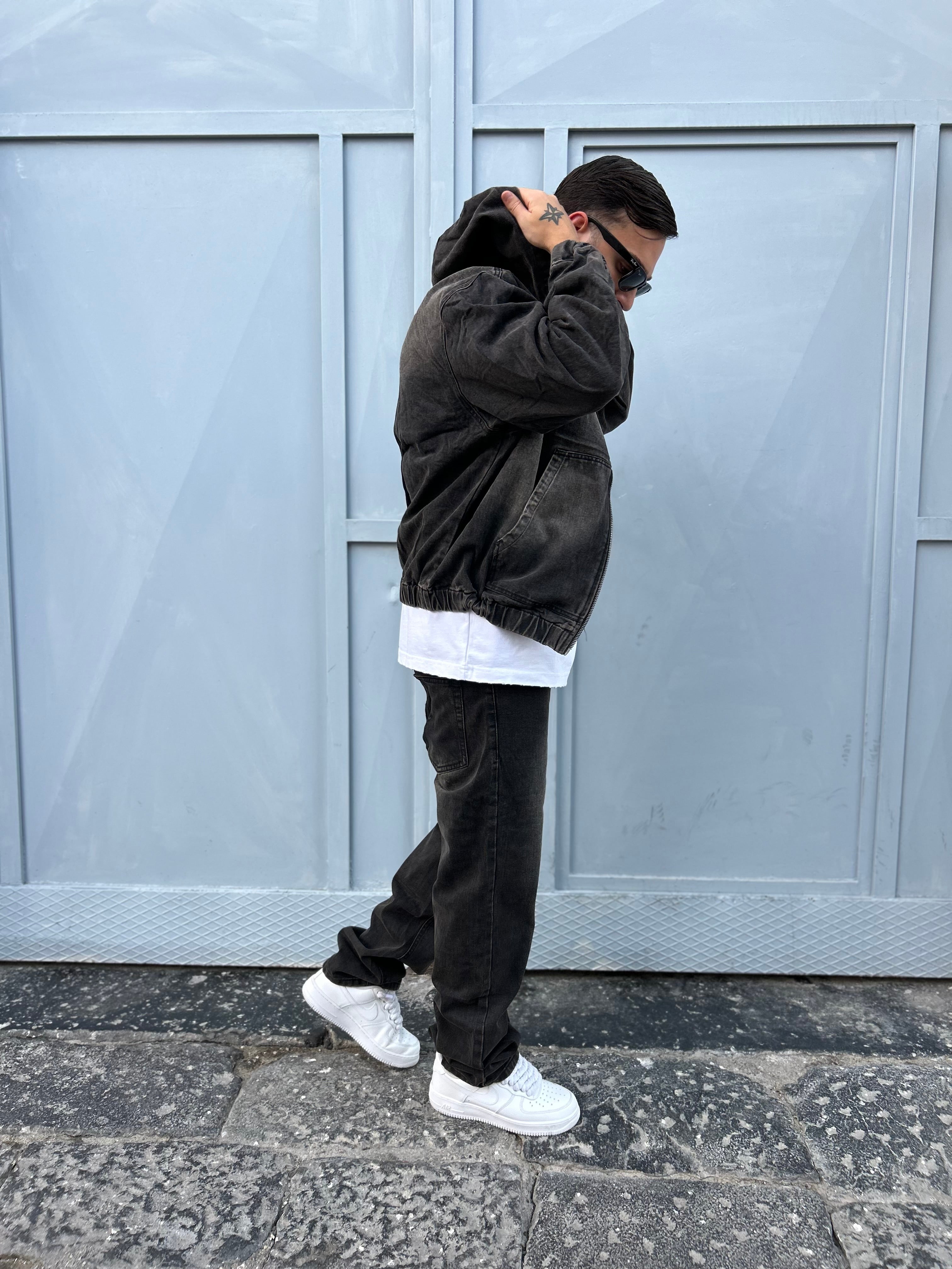 COORDINATO BLACK SABBIATO