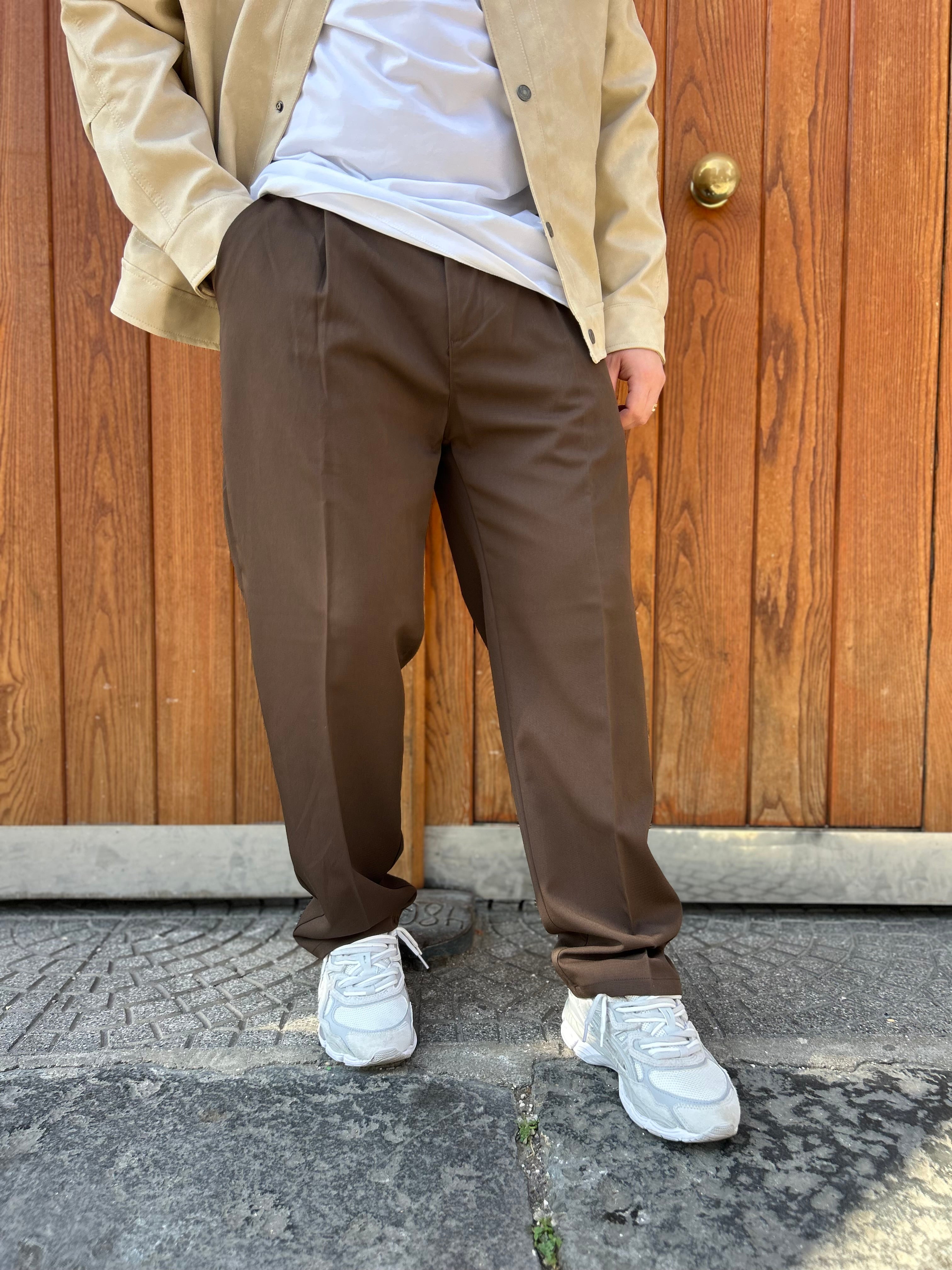 Pantalone Fondo Ampio Moro