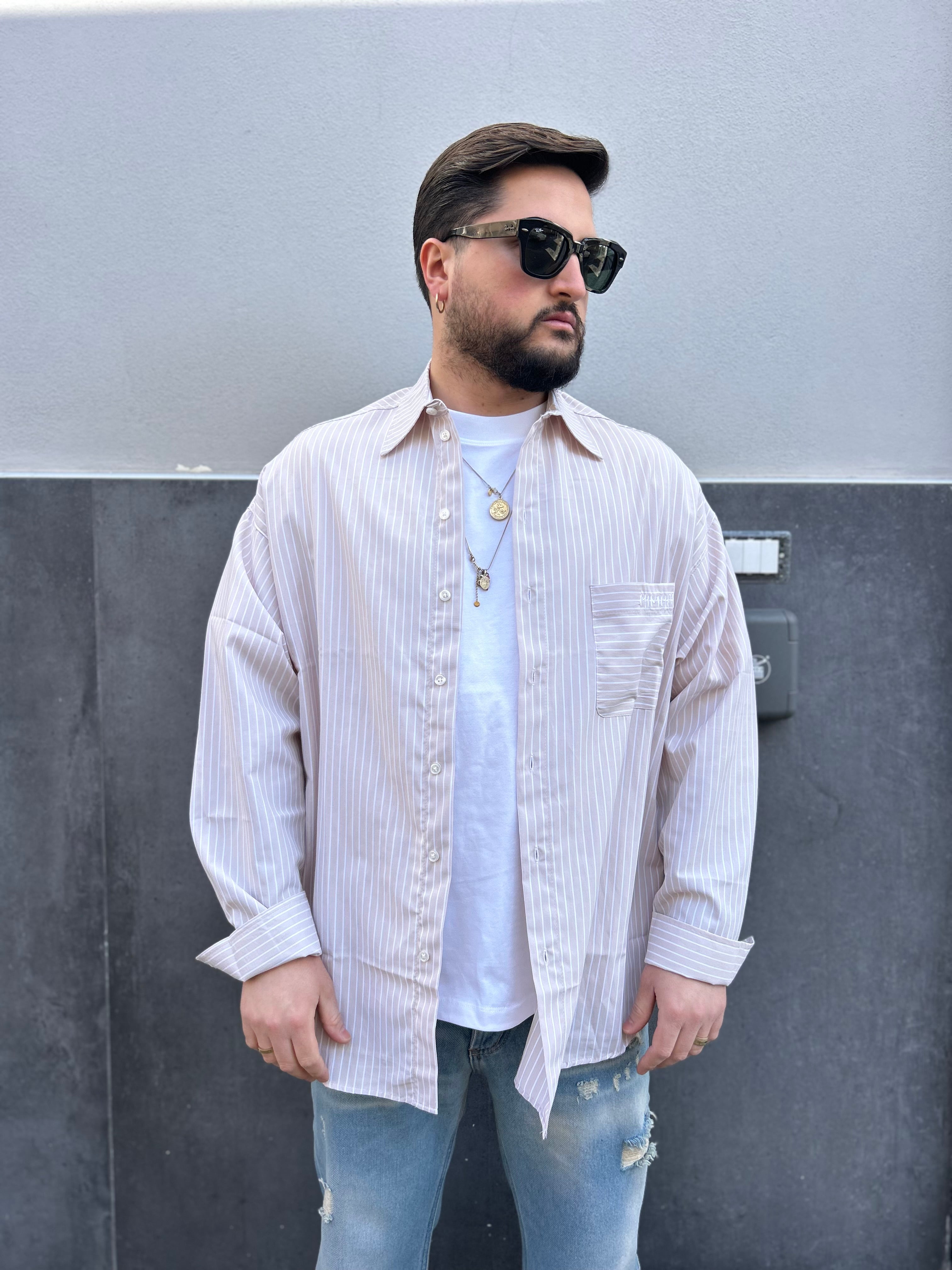 CAMICIA OVERSIZE "MINIMAL"