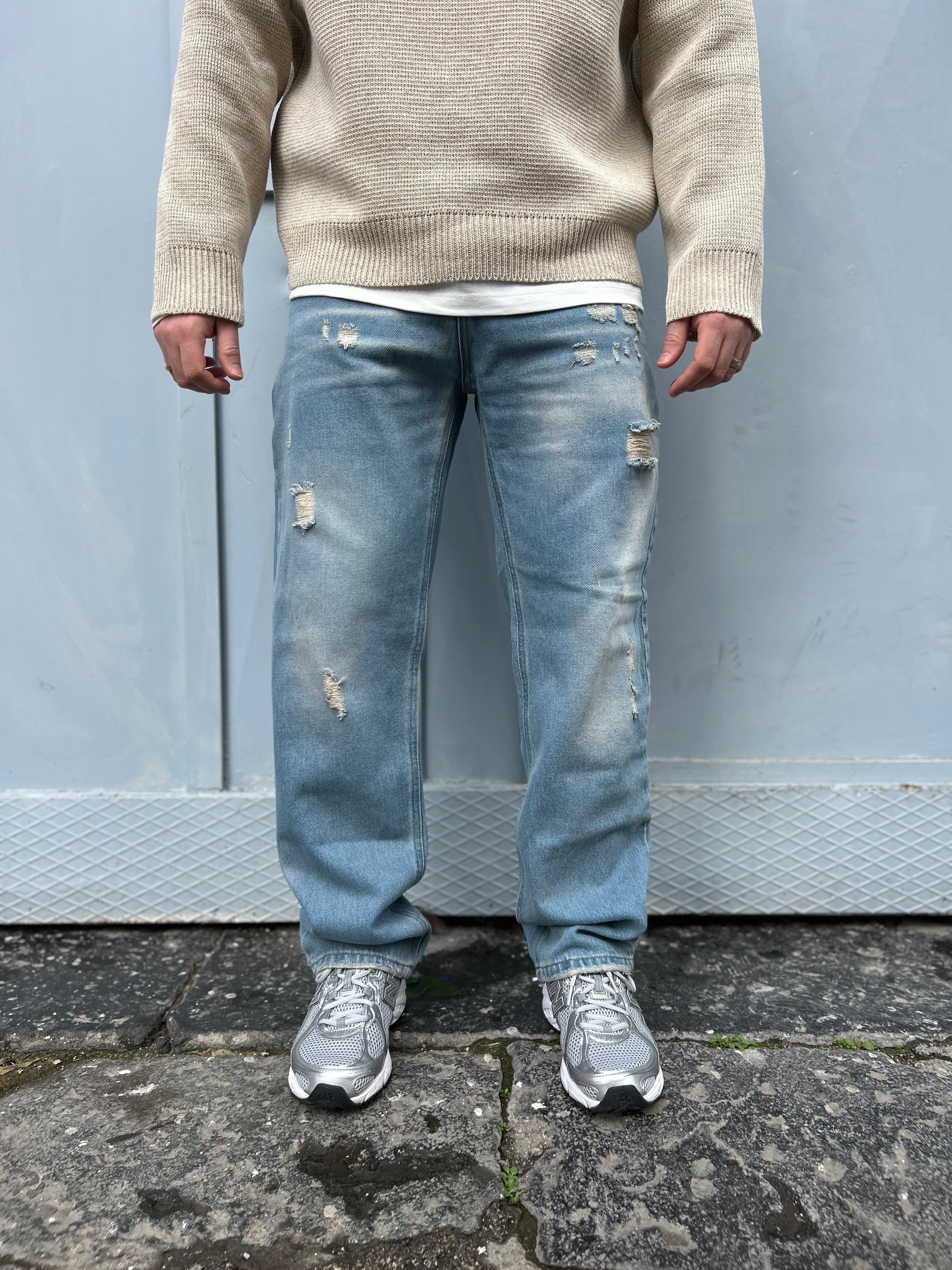 BAGGY SABBIATO CHIARO