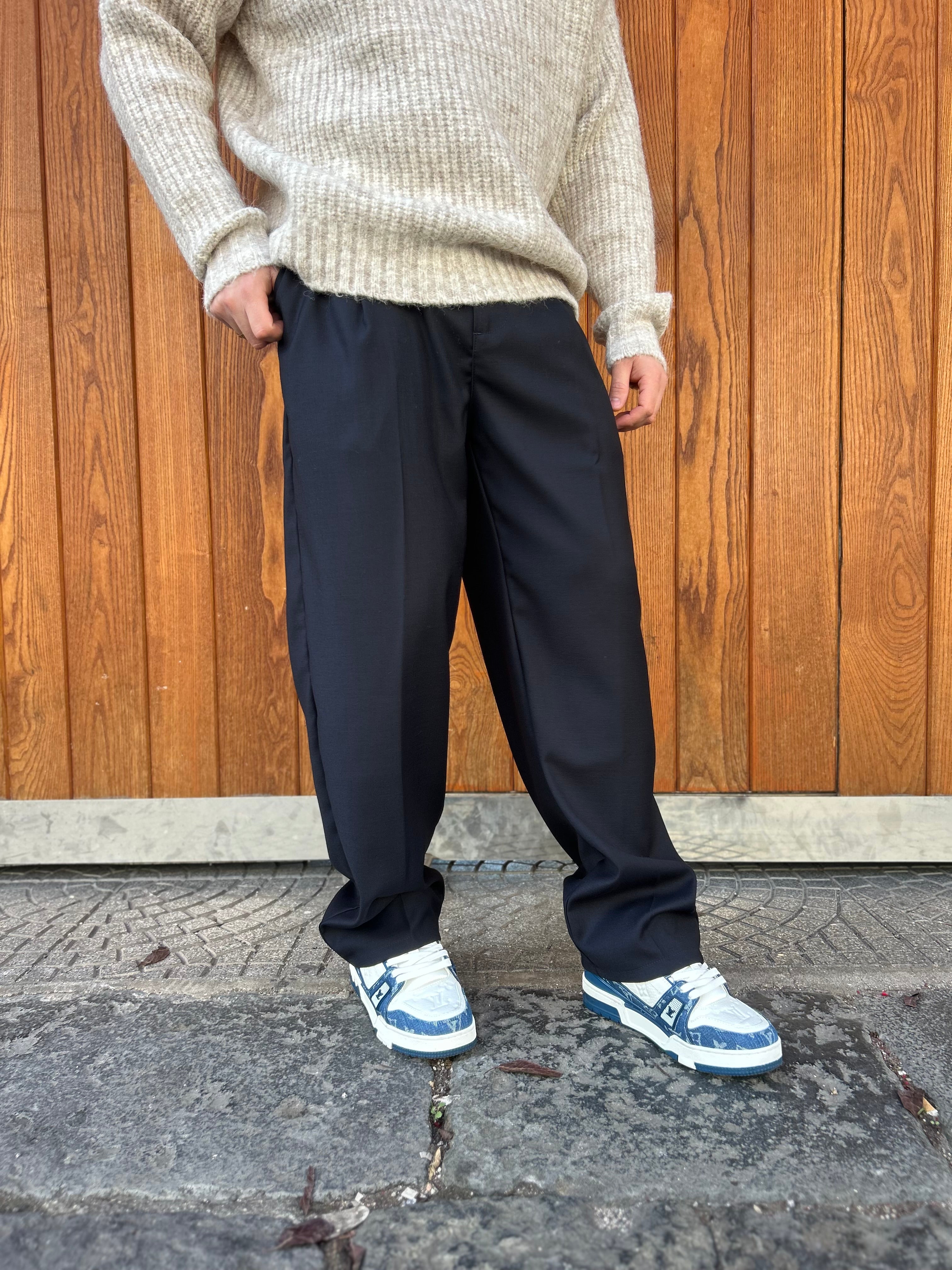 Pantalone Fondo Ampio Blu “ARCHIIVE”