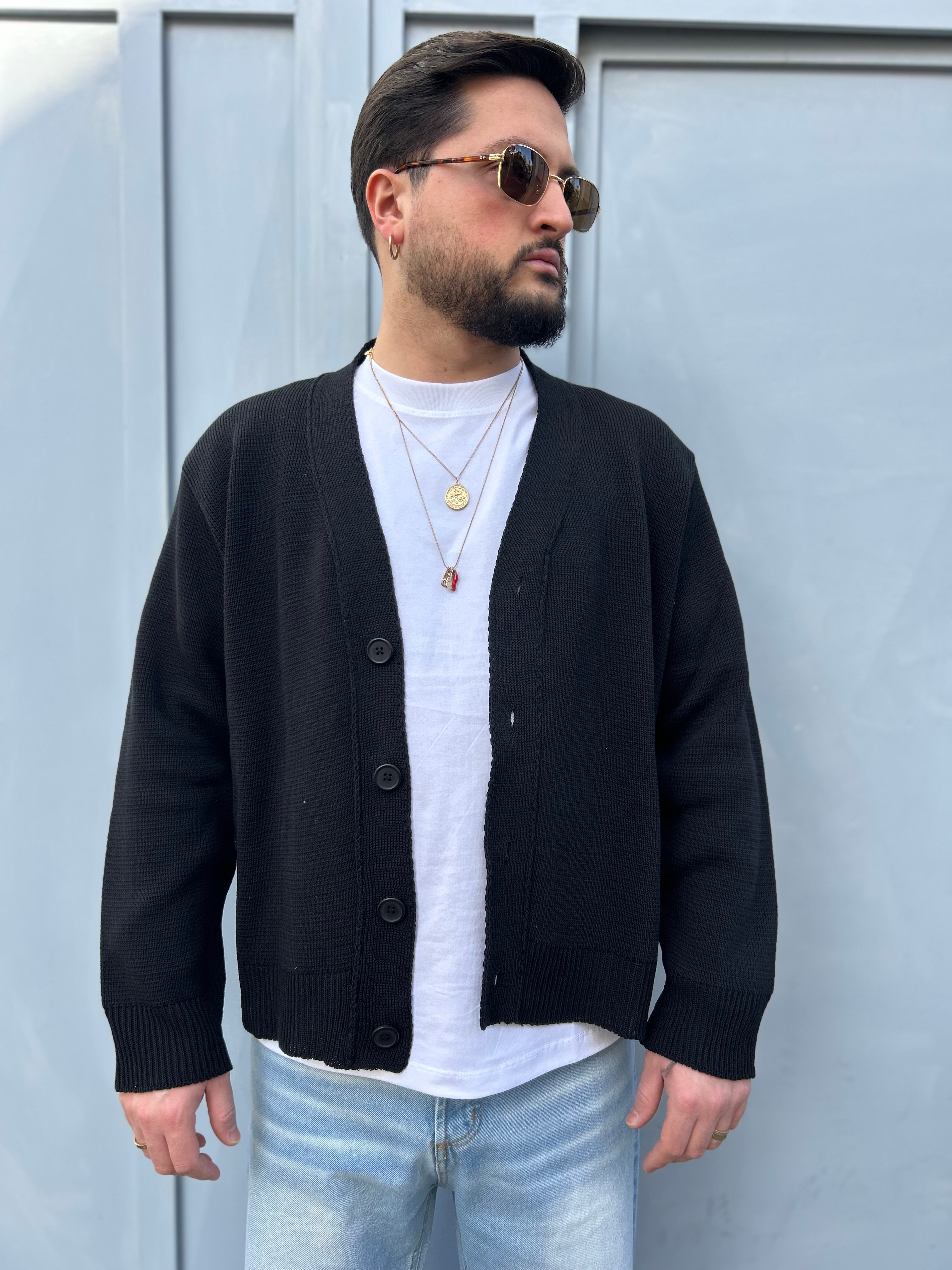 CARDIGAN IN FILO CROP