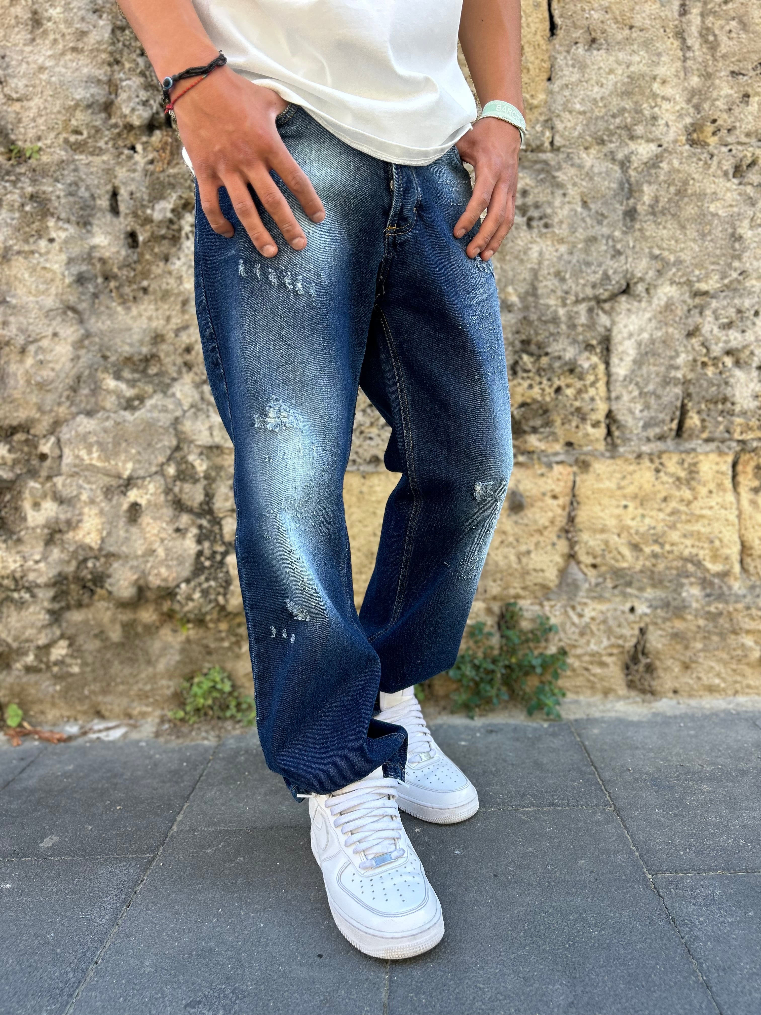 BAGGY DENIM CHIARO