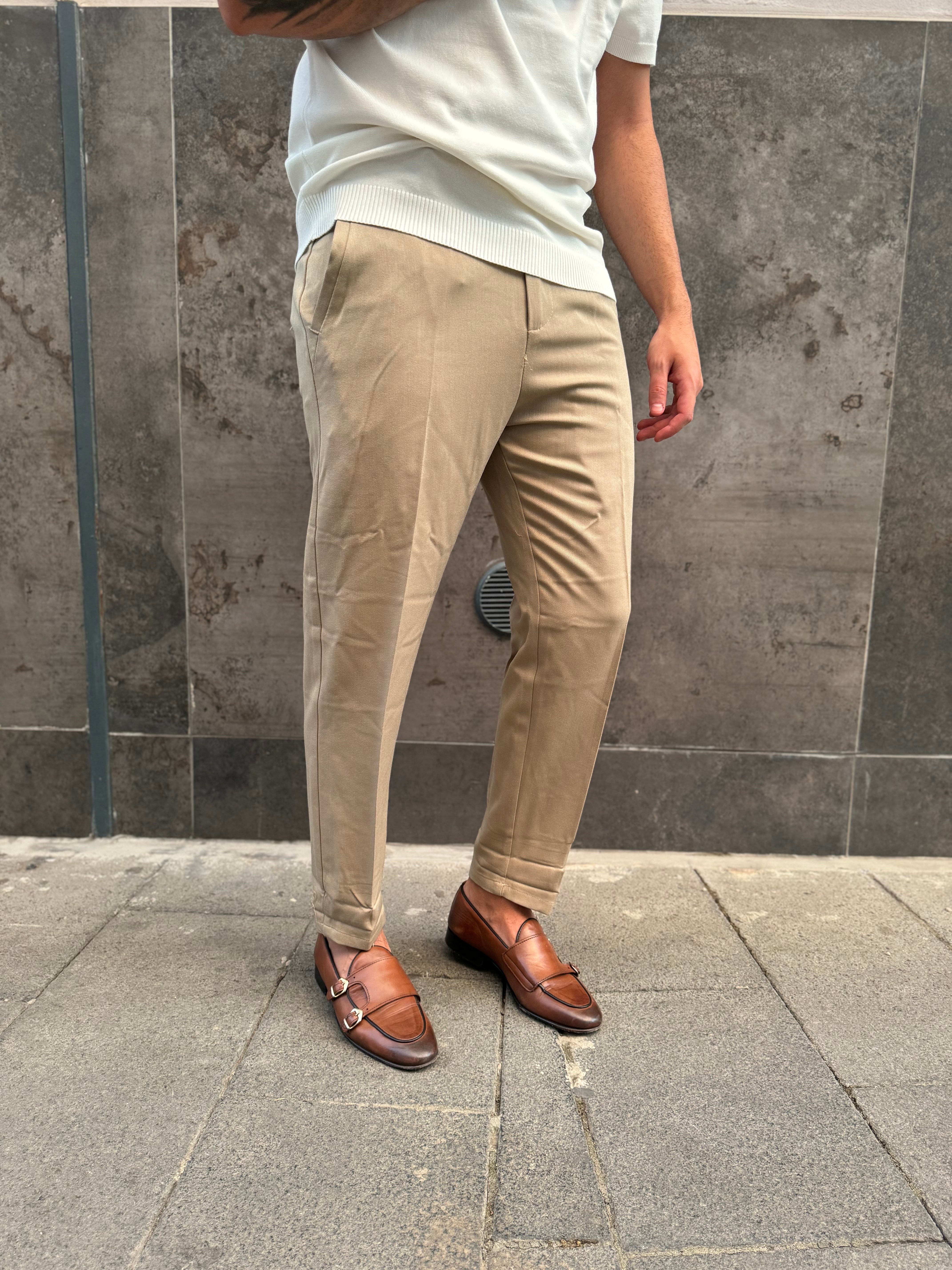 Pantalone Just Beige