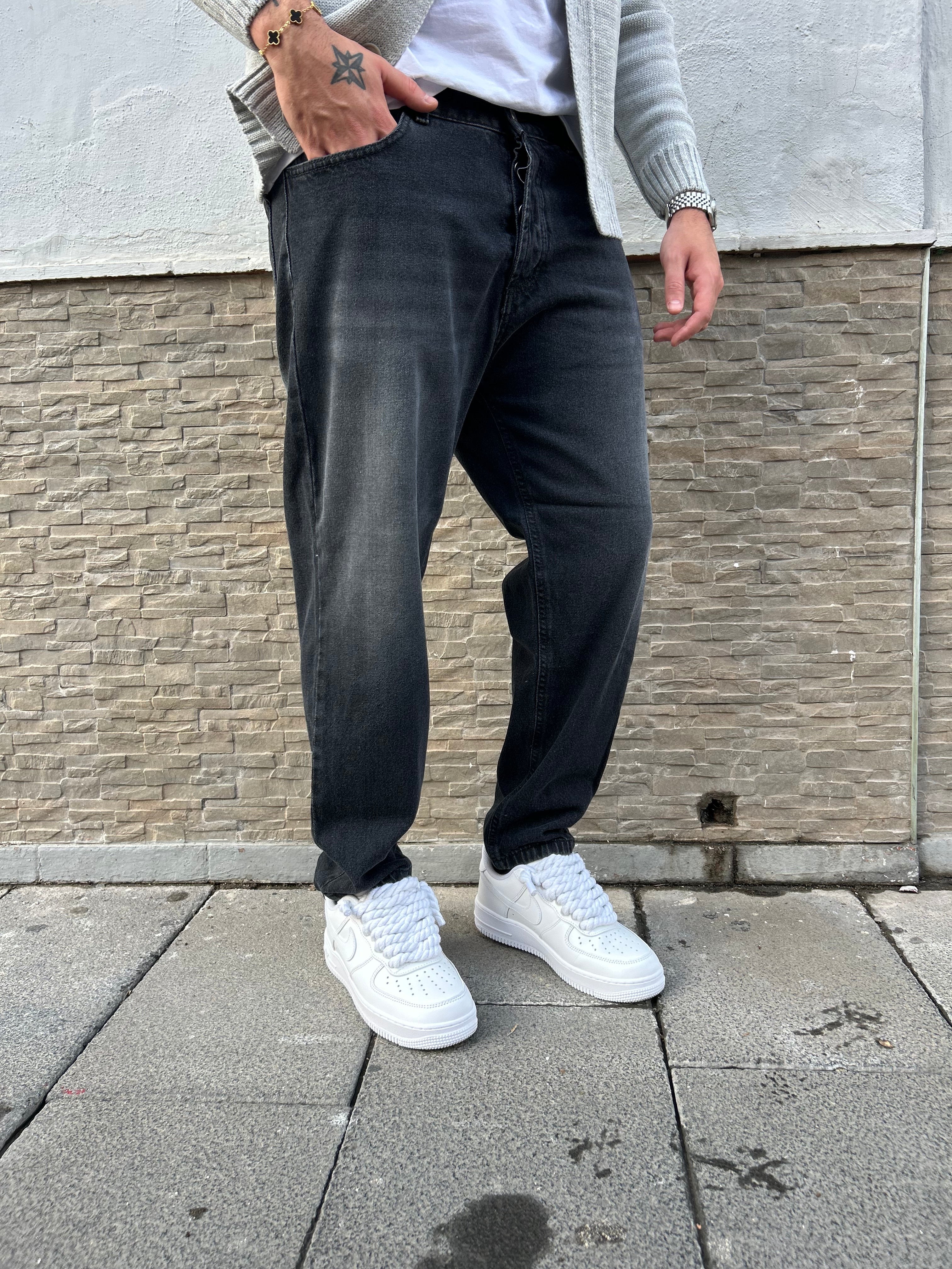 JEANS REGULAR GREY