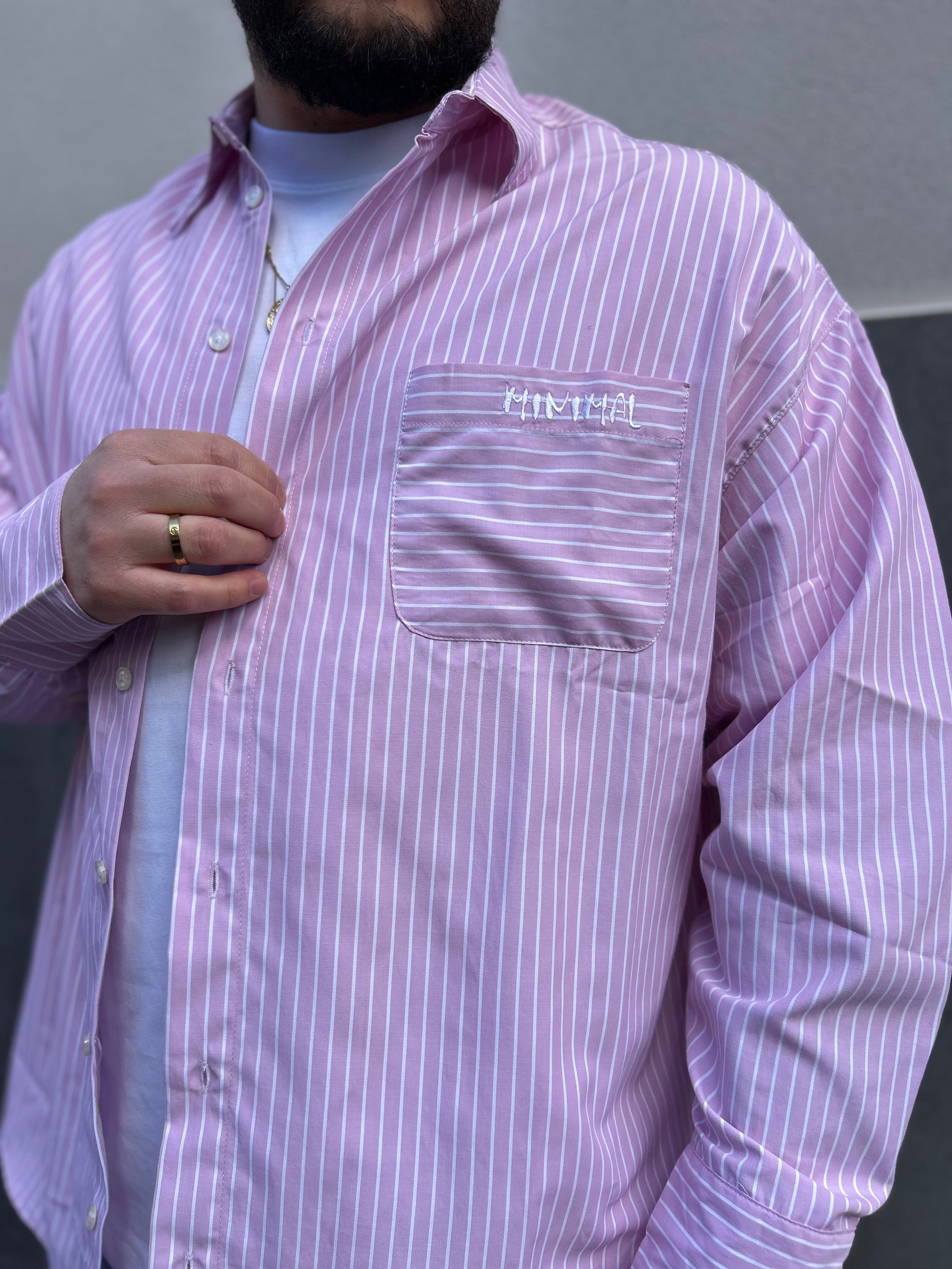 CAMICIA OVERSIZE "MINIMAL"