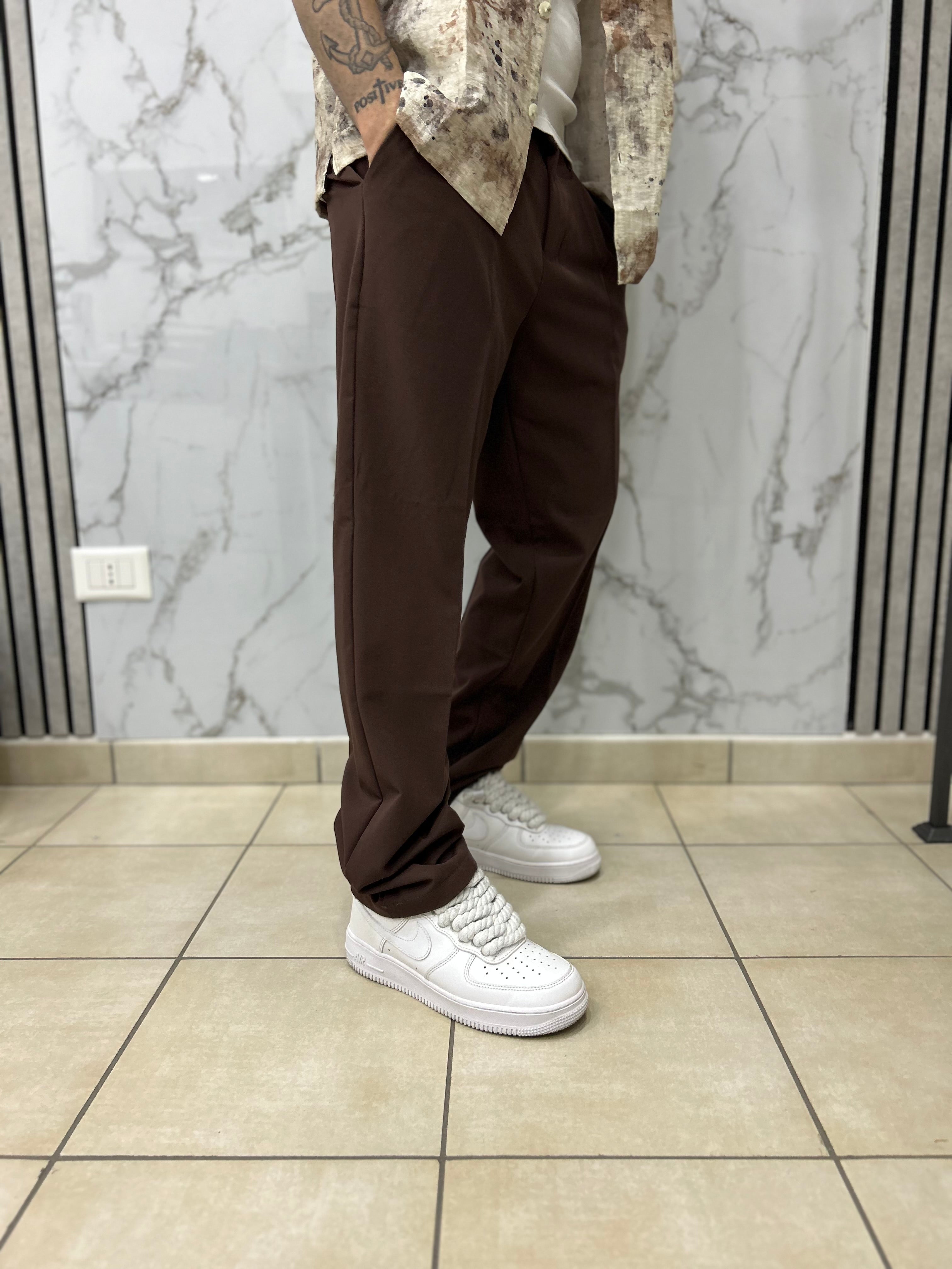 Pantalone Fondo Ampio T.MORO