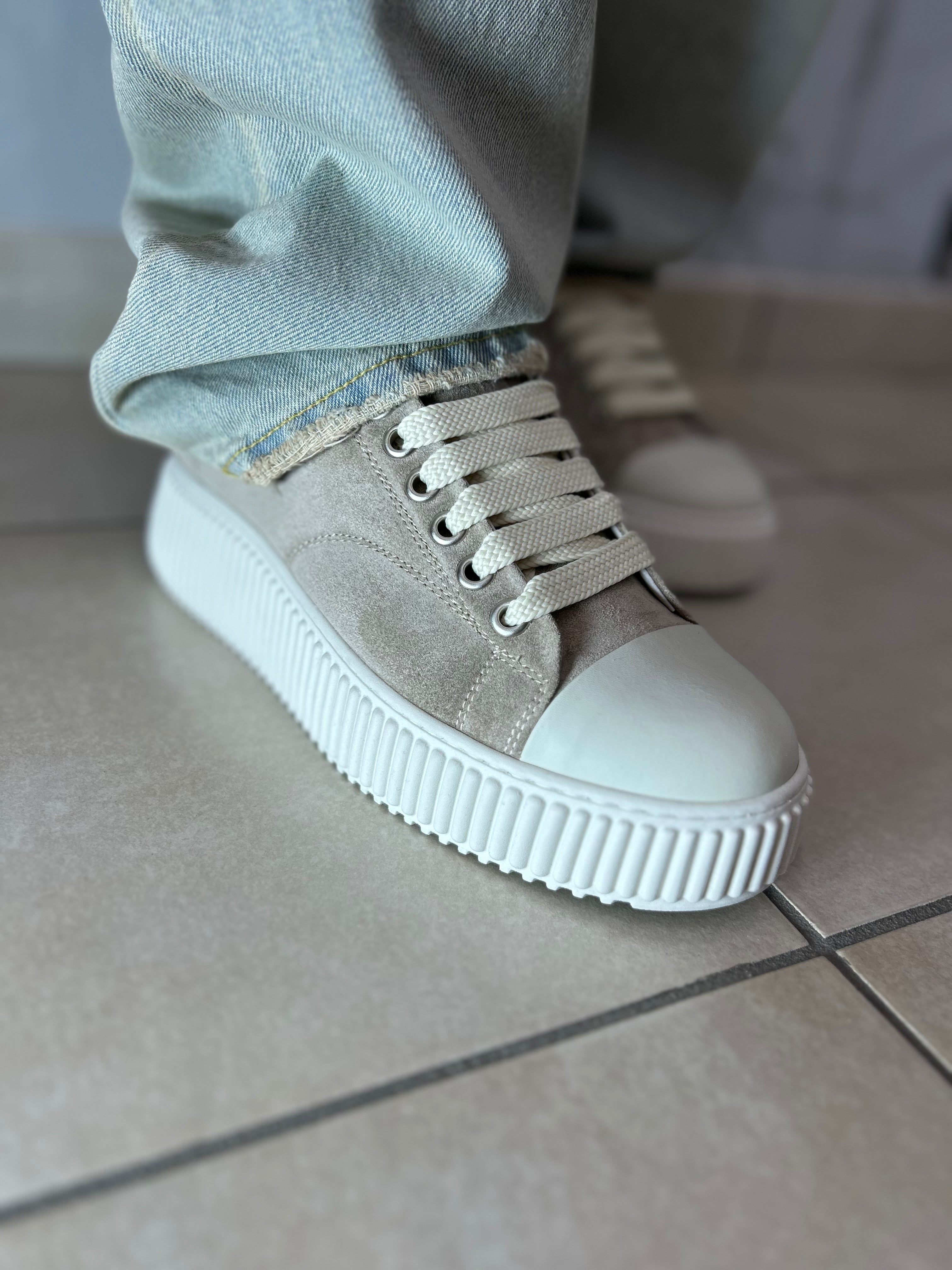 Sneakers MS in Vera Pelle