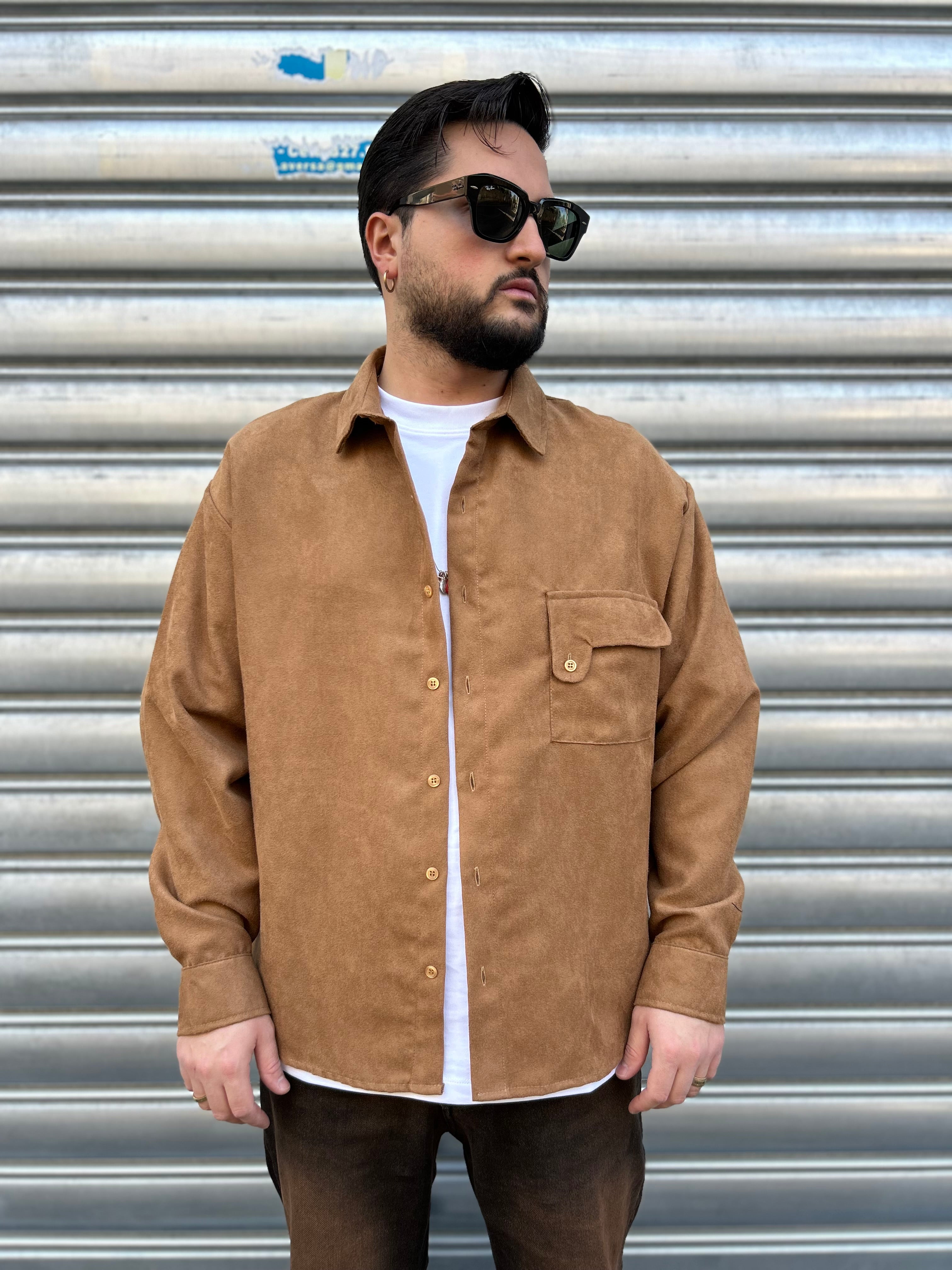 CAMICIA IN DAINETTO “ARCHIIVE”