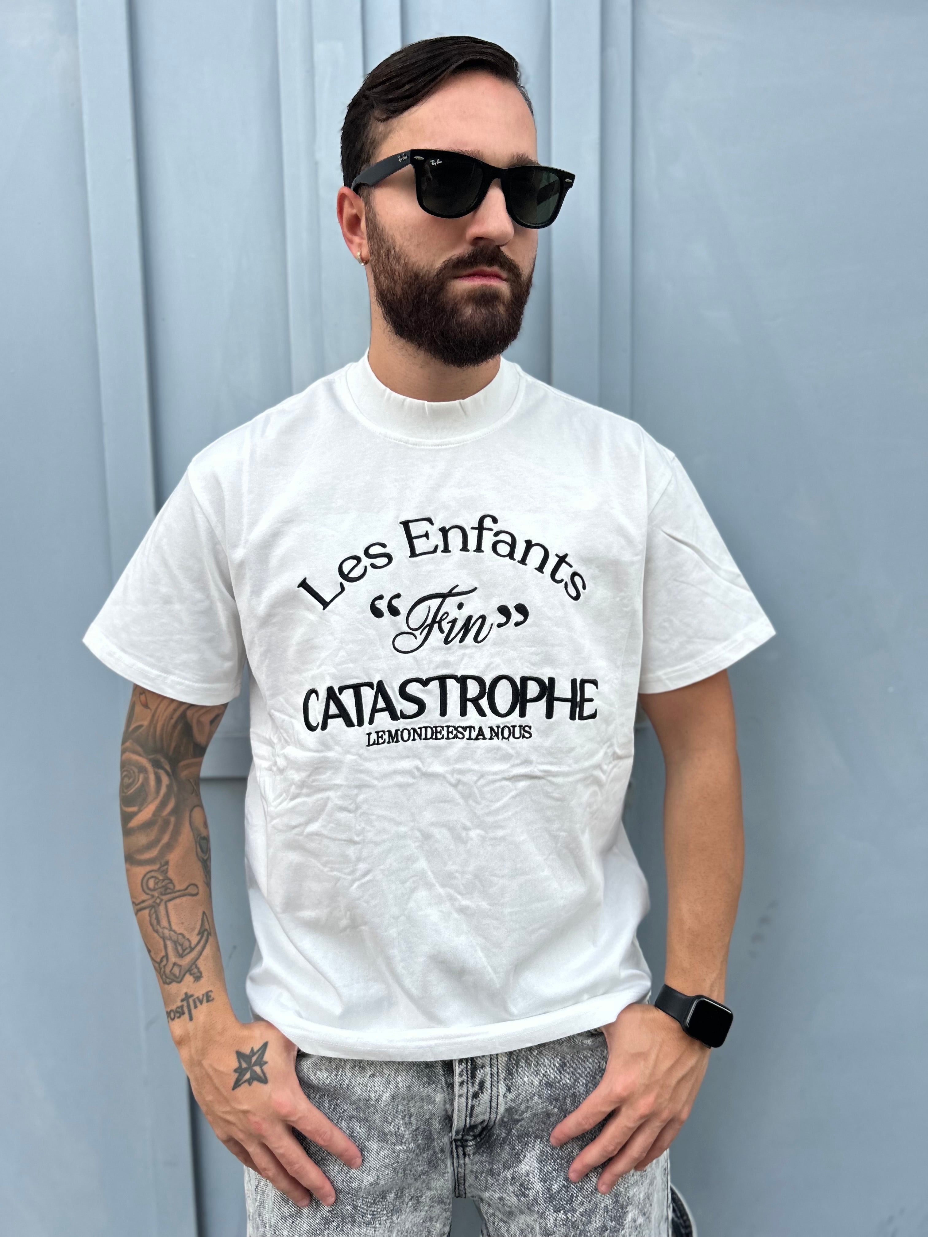 T-SHIRT MEZZO COLLO “LES ENFANTS”