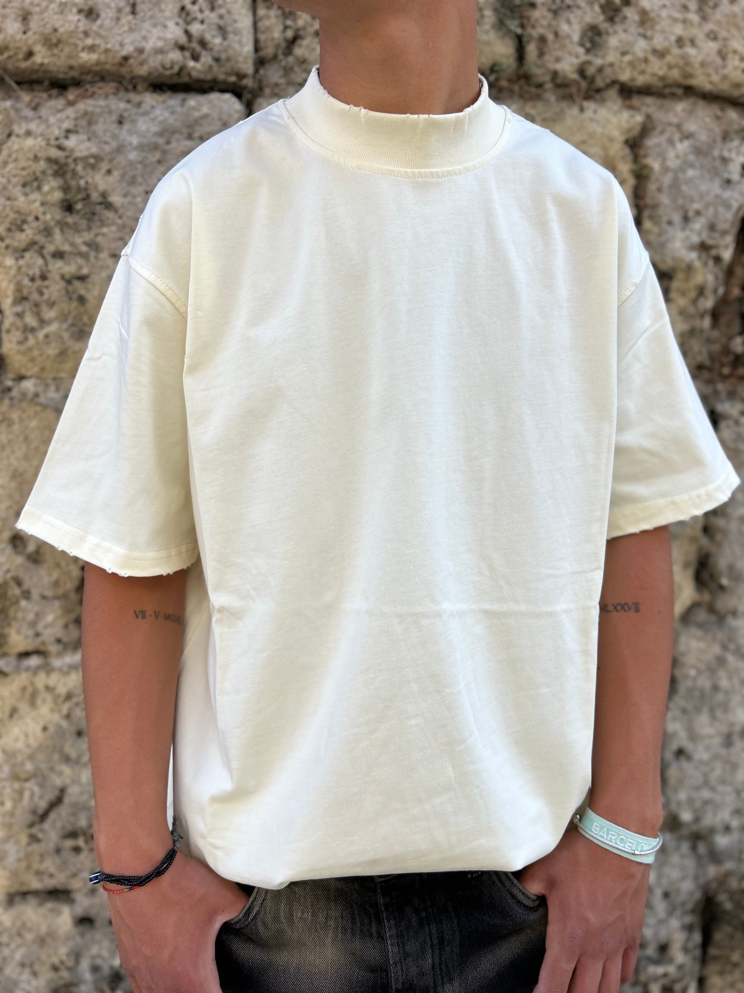 T-SHIRT MEZZO COLLO “PREMIUM”