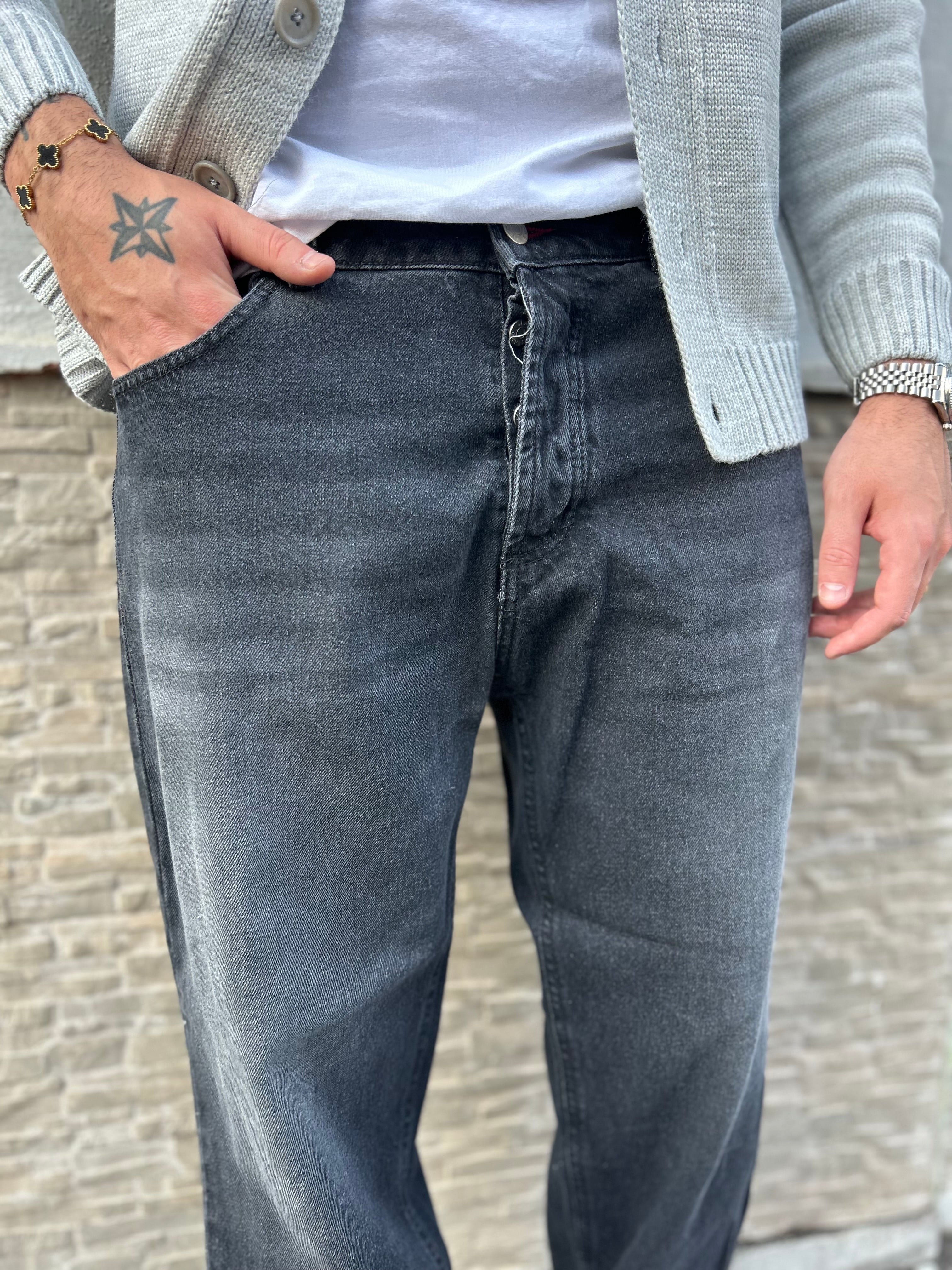 JEANS REGULAR GREY